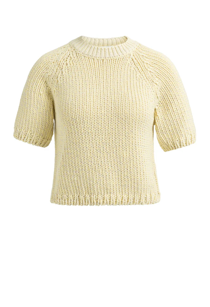 Short Sleeve Chunky knit Jumper - Image 4