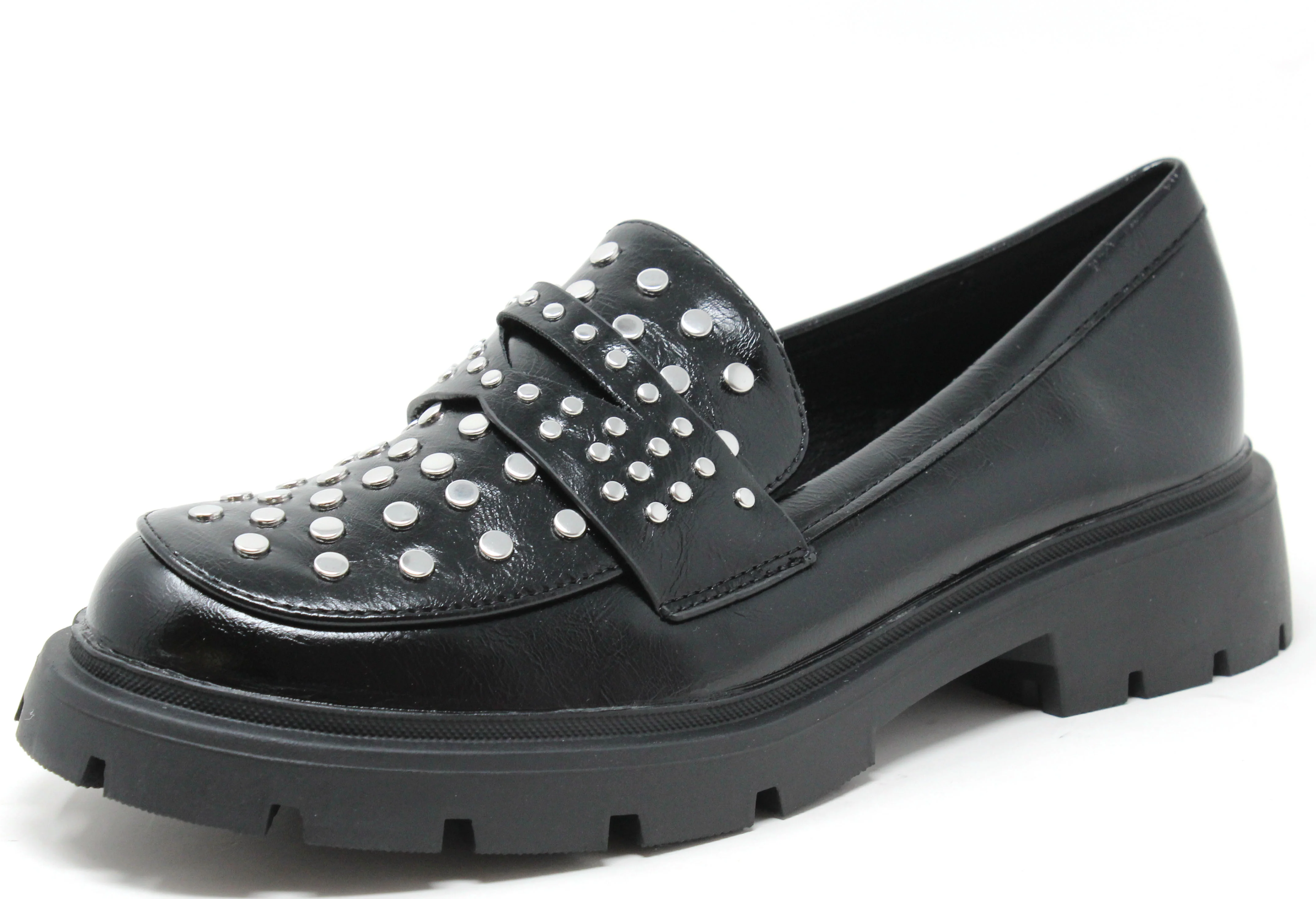 Silver Studded Loafer - Image 2