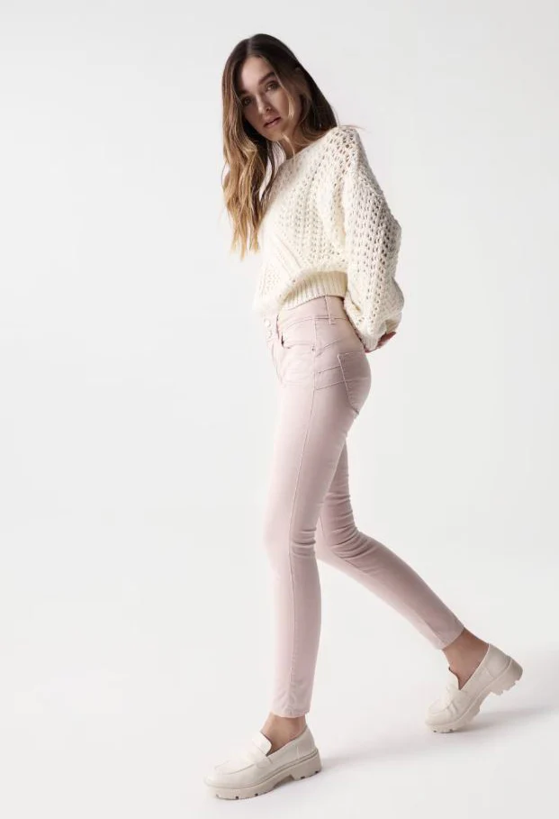 SKINNY PUSH IN SECRET BLUSH JEANS - Image 4