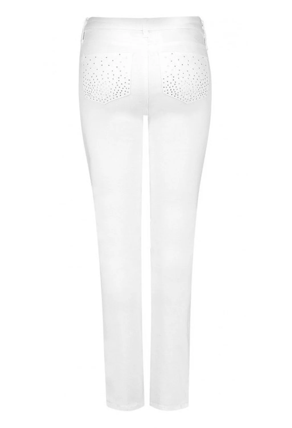 Slim in white premium denim - Image 4