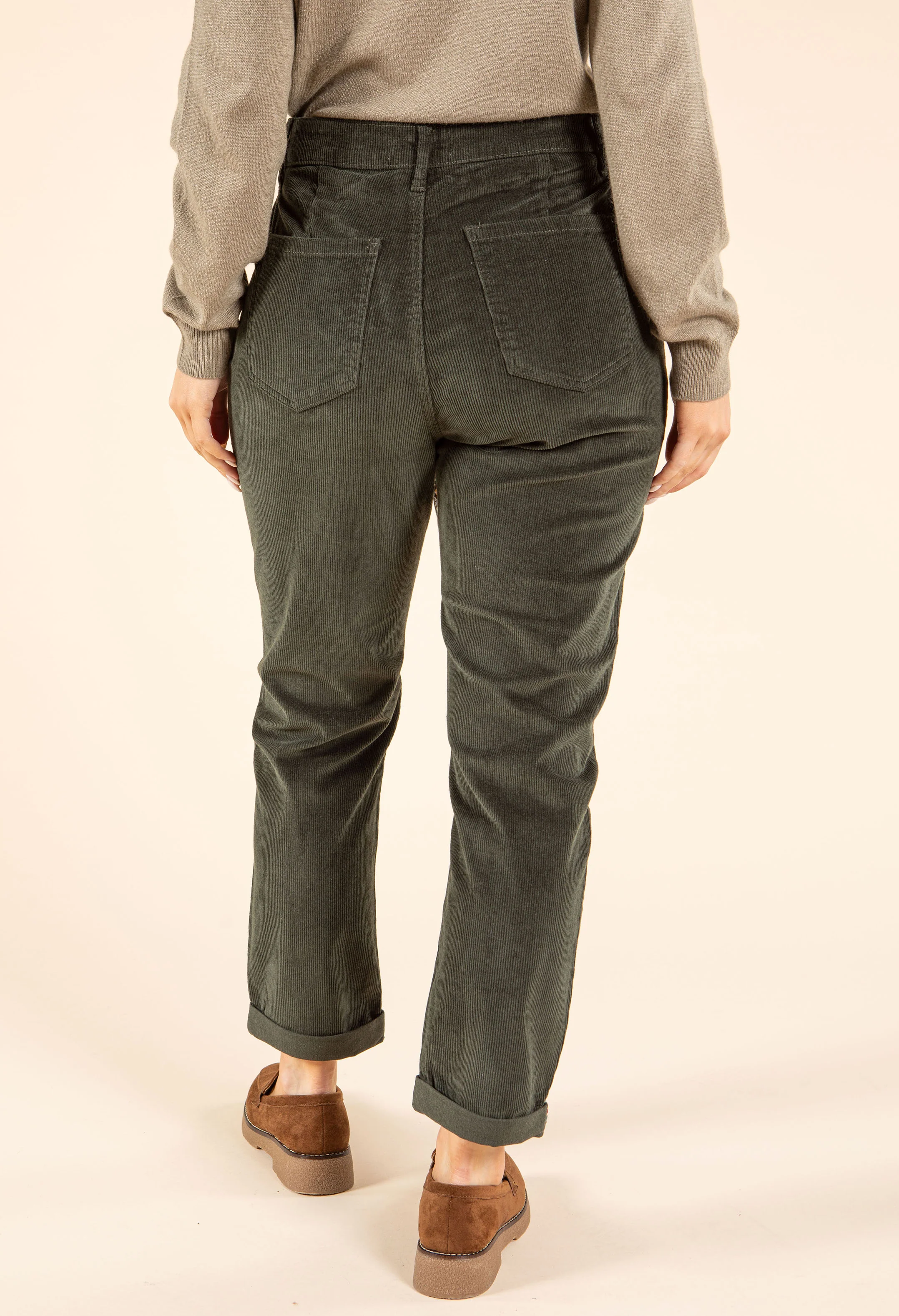 Slim Leg Corduroy Jeans - Image 4