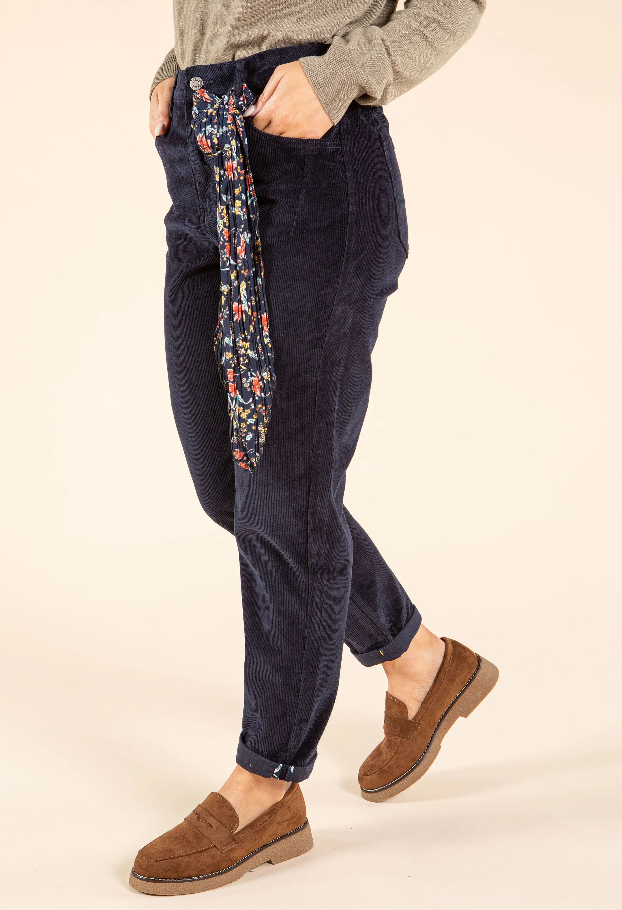Slim Leg Corduroy Jeans - Image 7