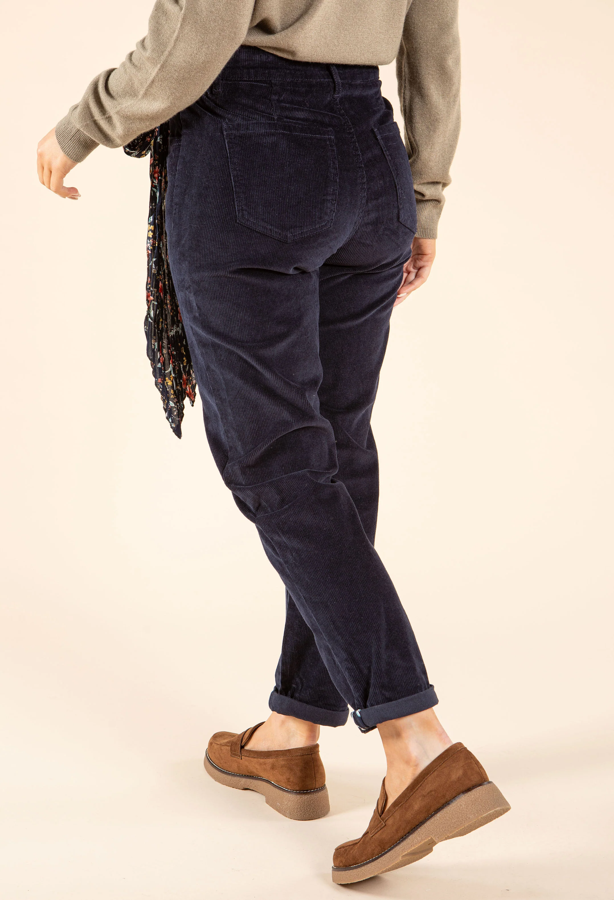 Slim Leg Corduroy Jeans - Image 8