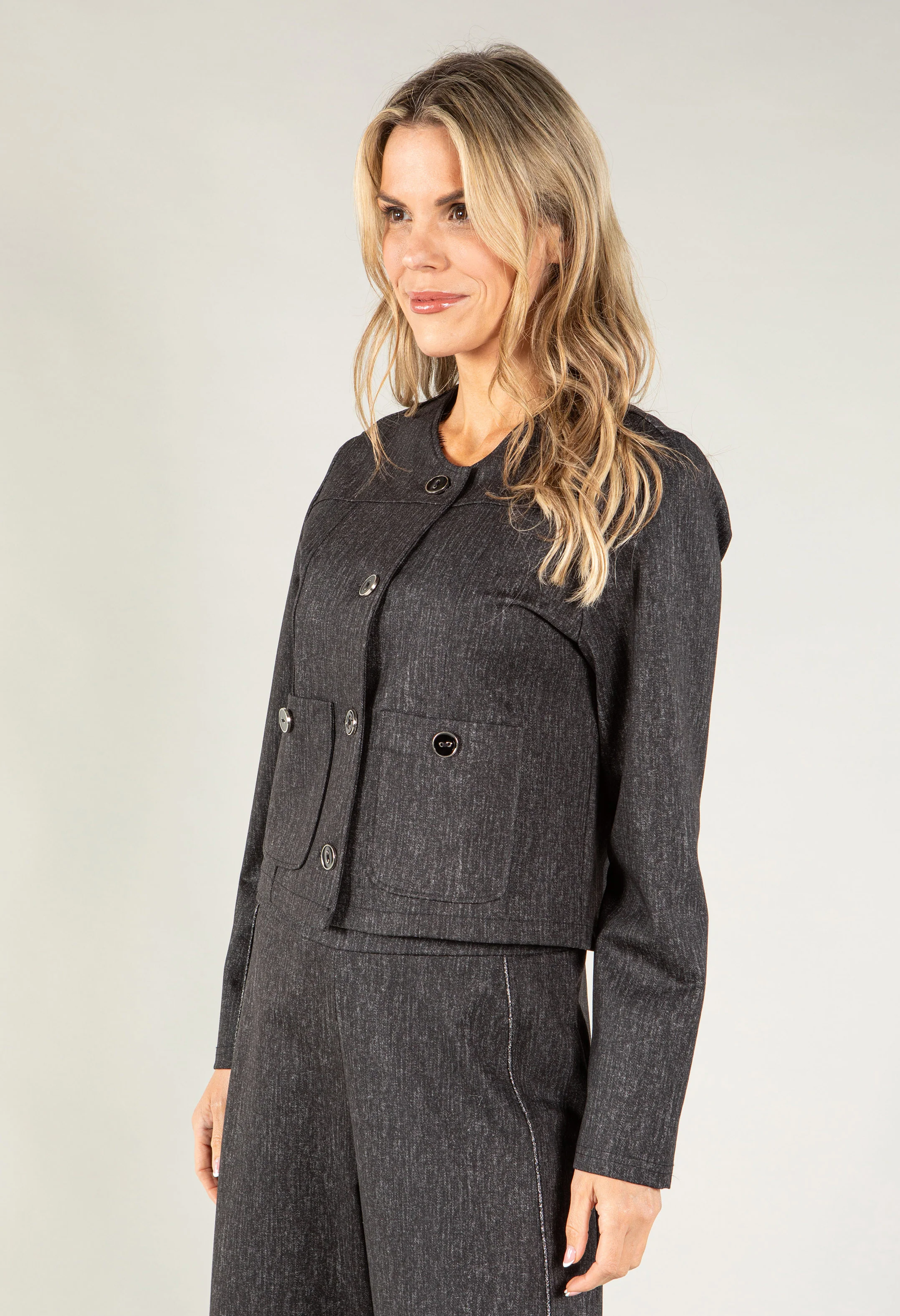 Smart Button Up Jacket - Image 3