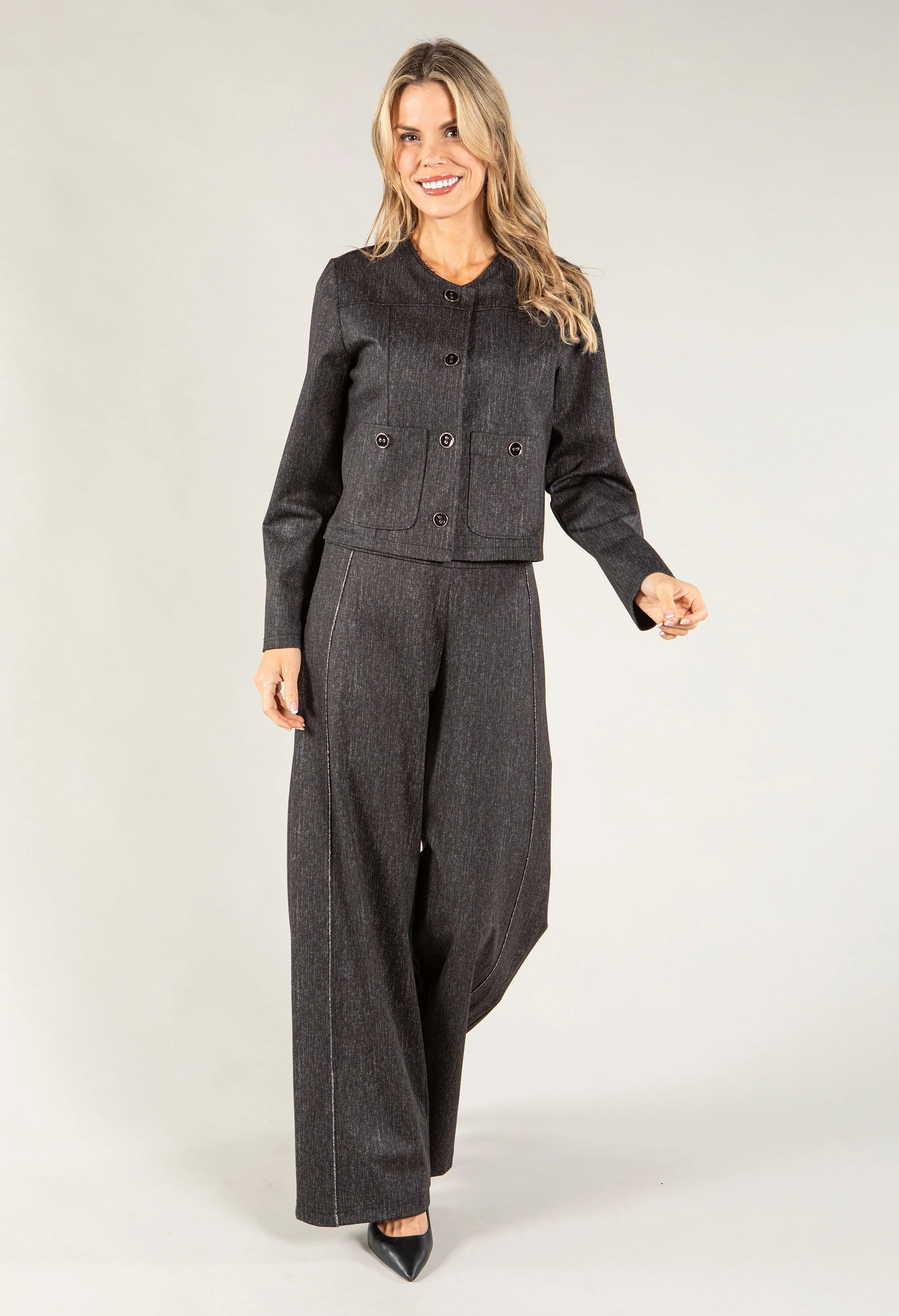 Smart Button Up Jacket - Image 4