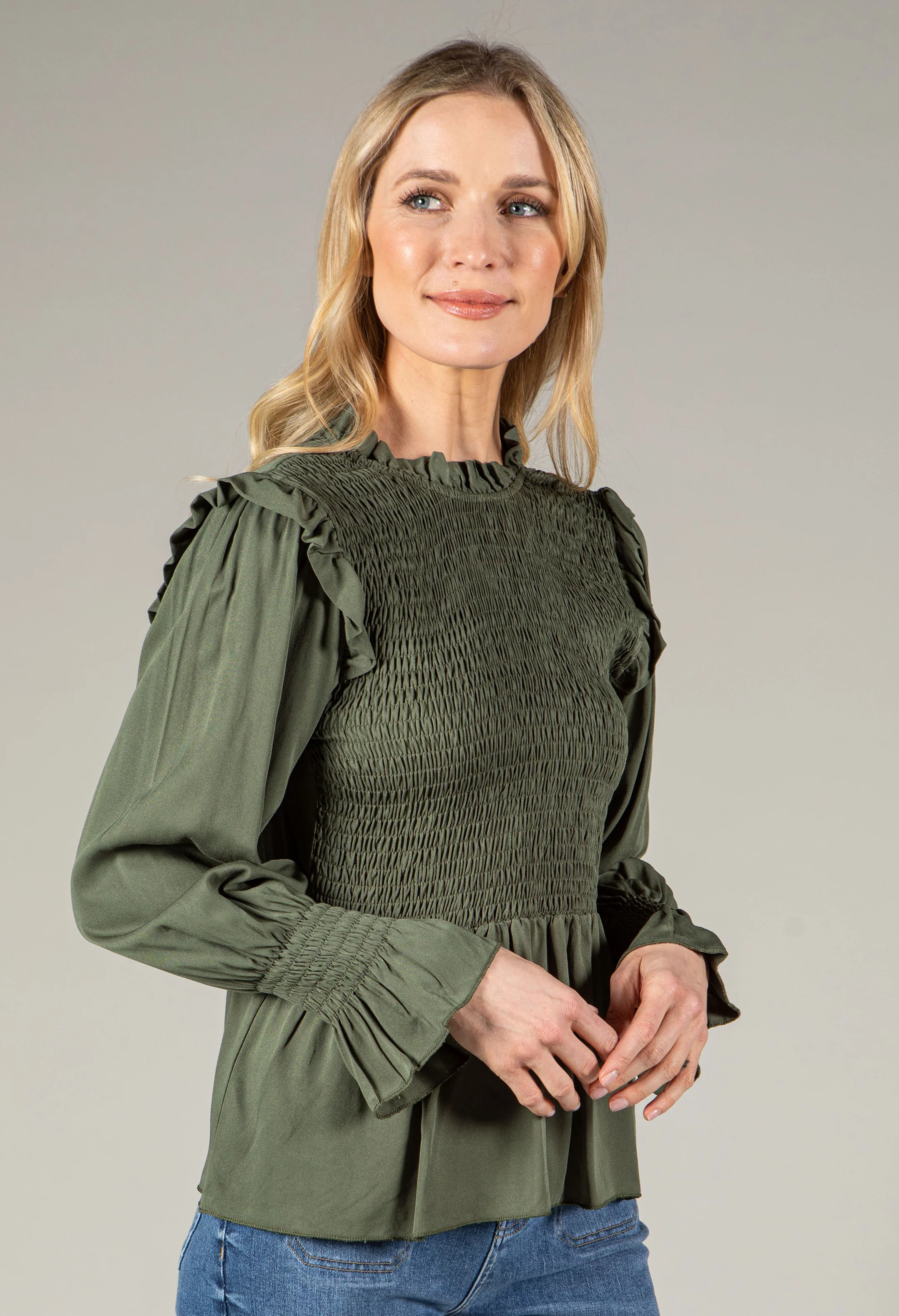 Smocking Detail Top - Image 6