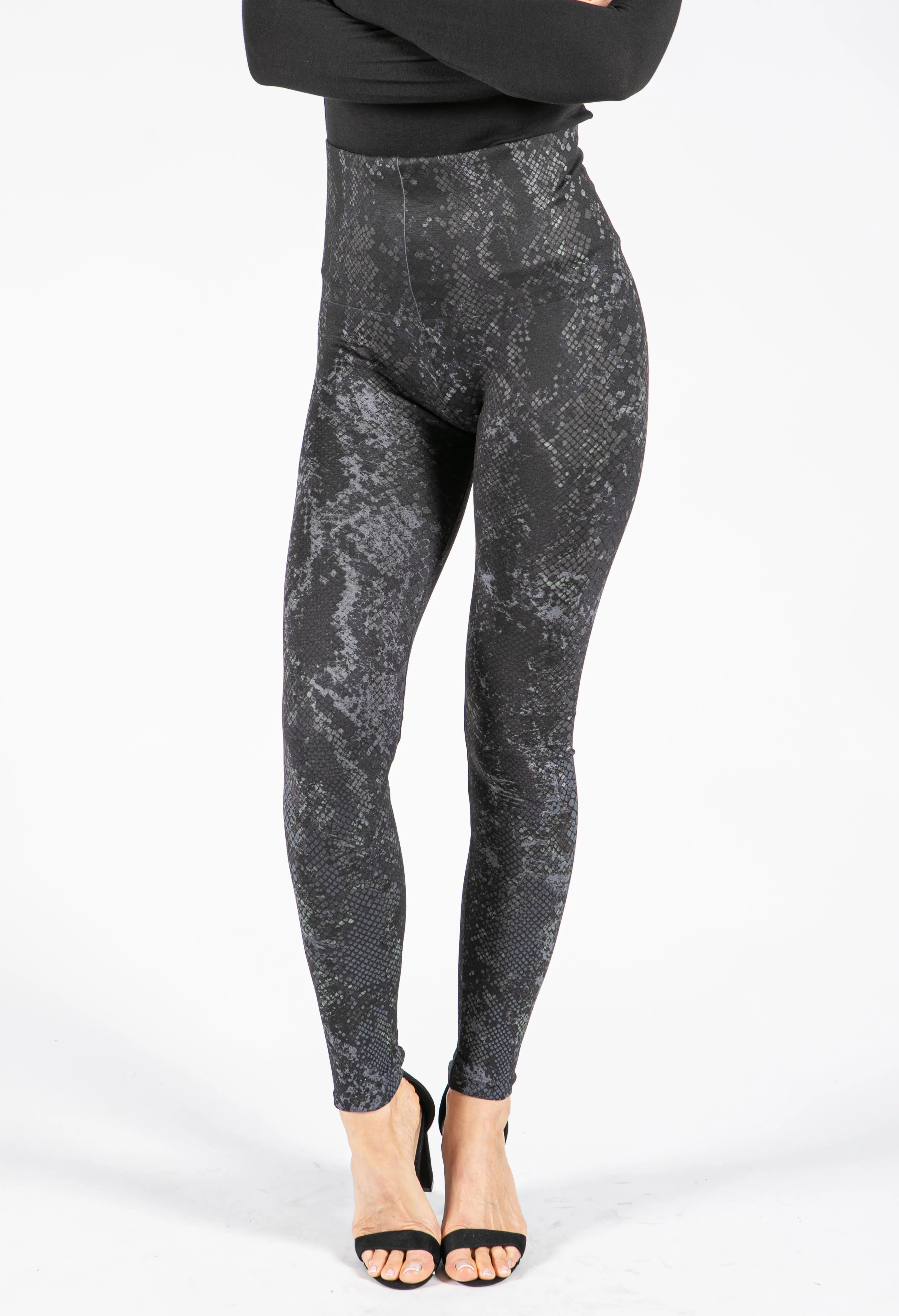 Snake Print Leggings - Image 5