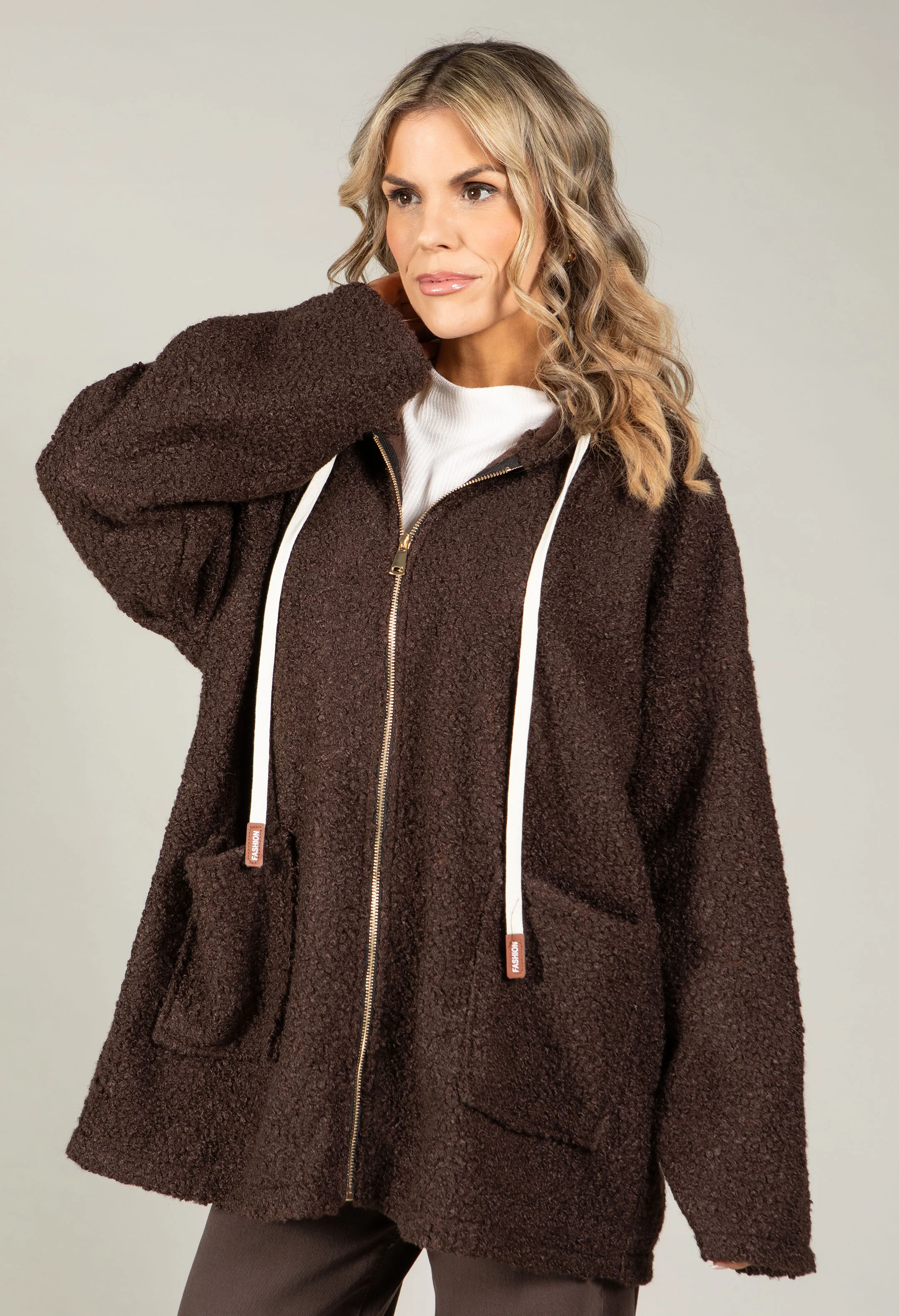 Soft Boucle Hoodie - Image 10