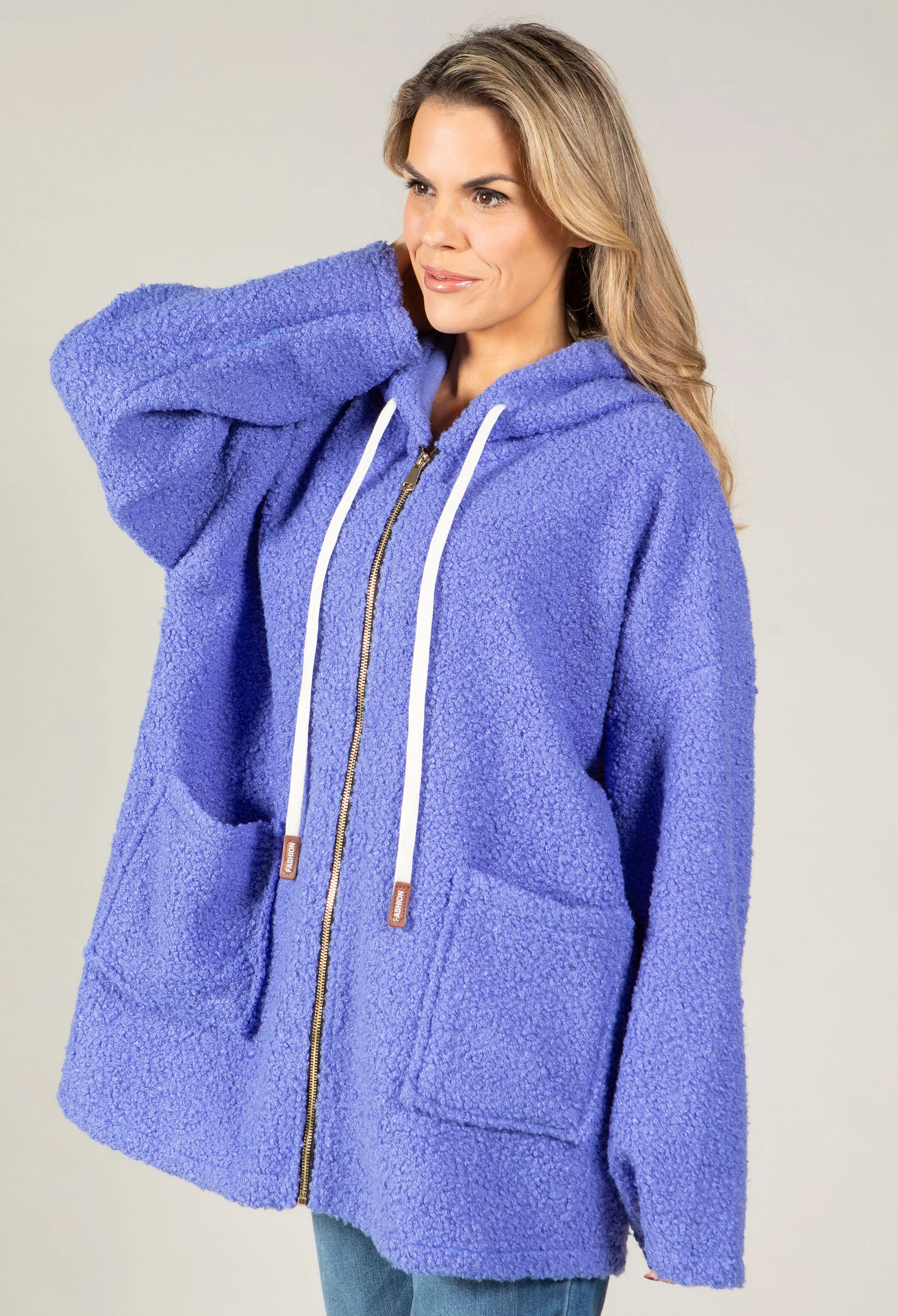 Soft Boucle Hoodie - Image 3