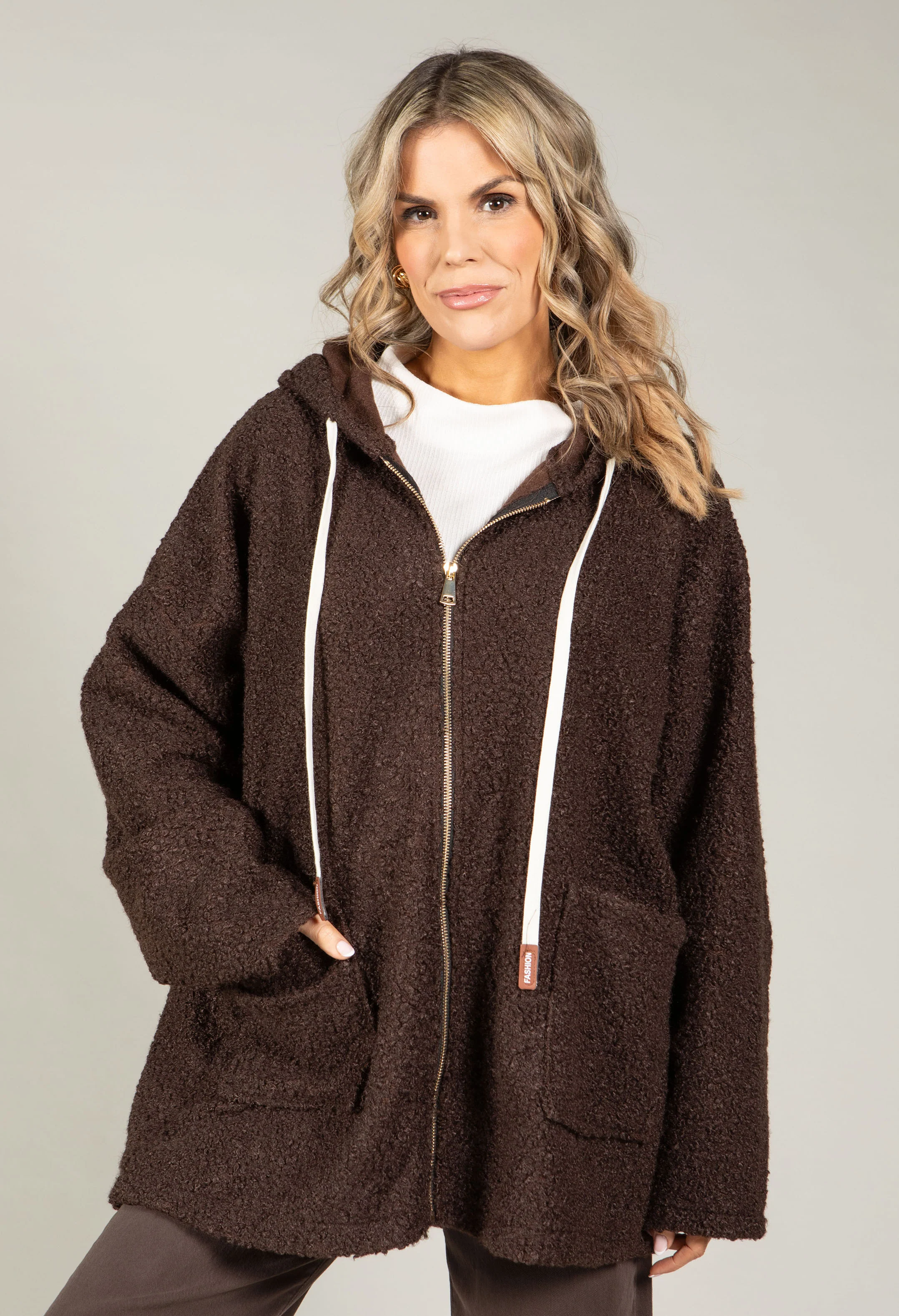 Soft Boucle Hoodie - Image 9