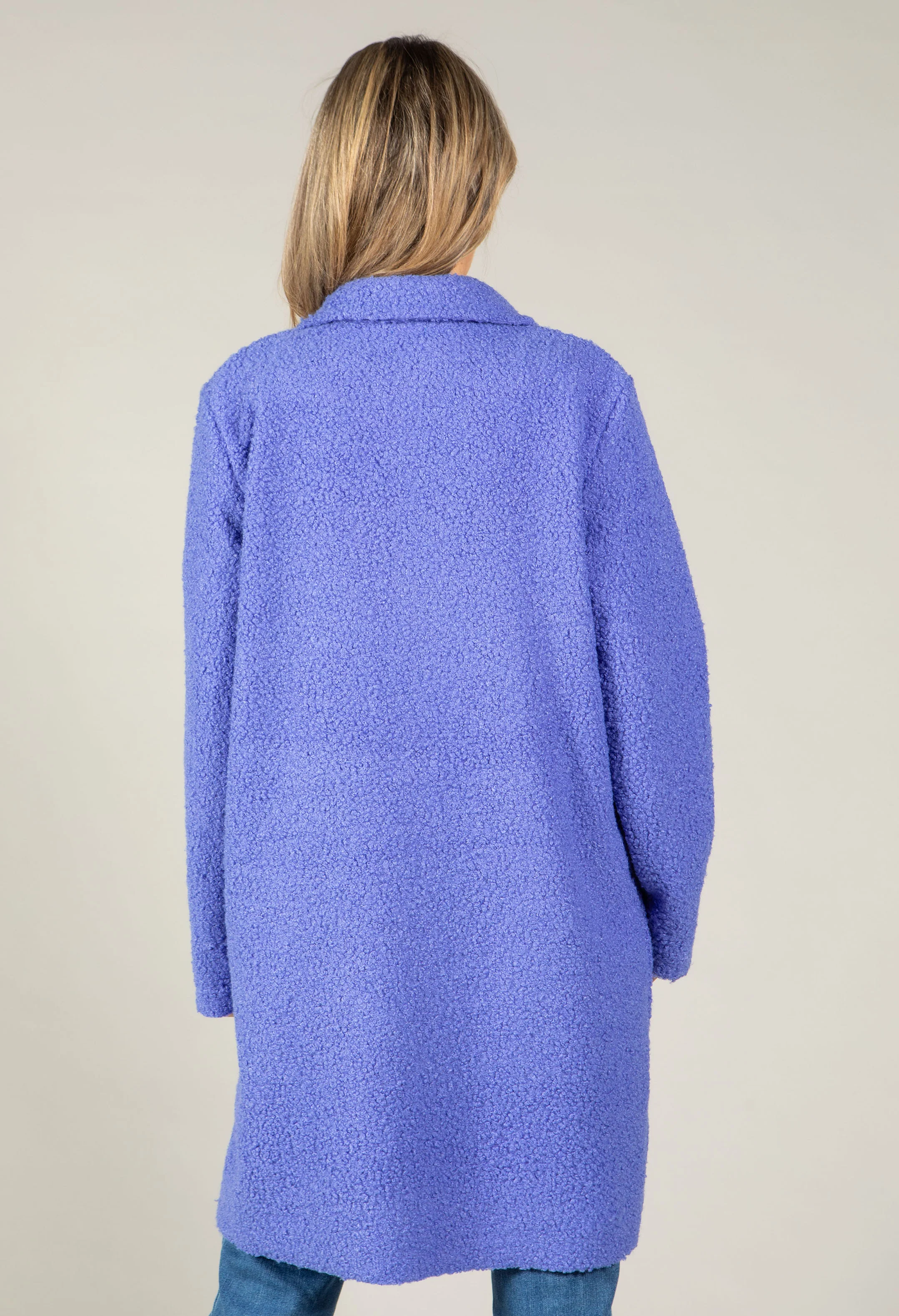 Soft Boucle Trench Coat - Image 5