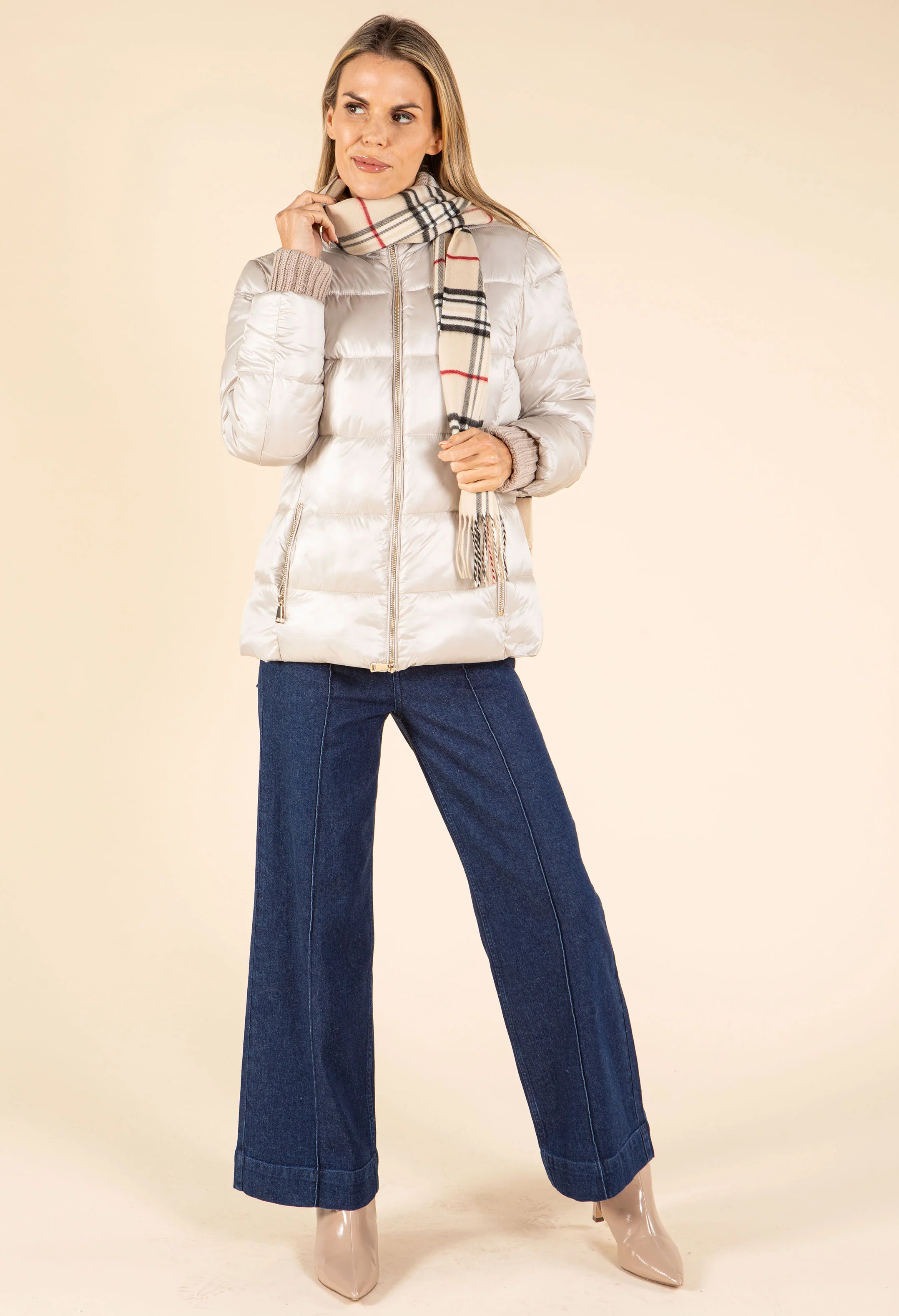 Soft Check Scarf - Image 16