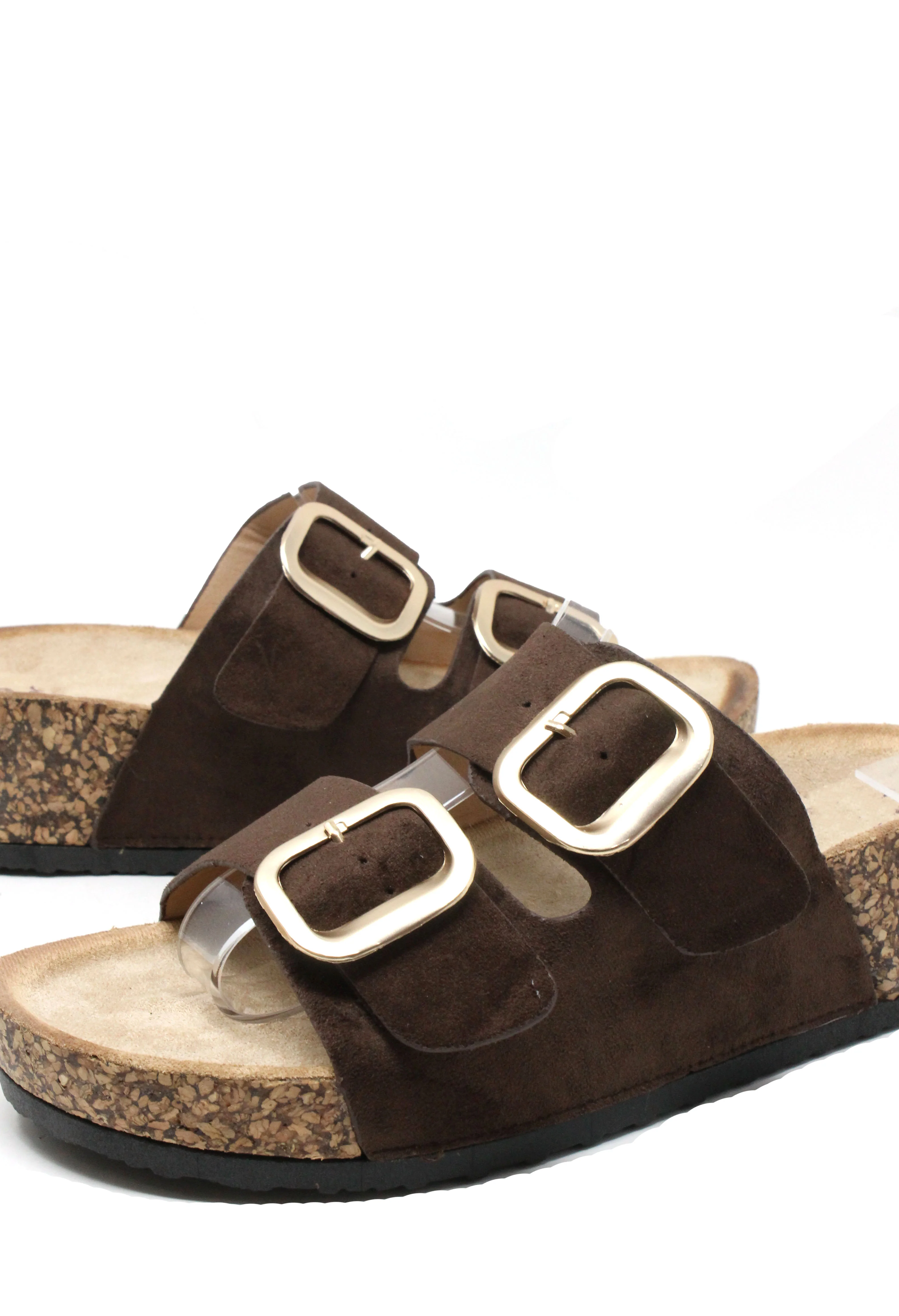 Soft Gold Buckle Sandal - Image 10