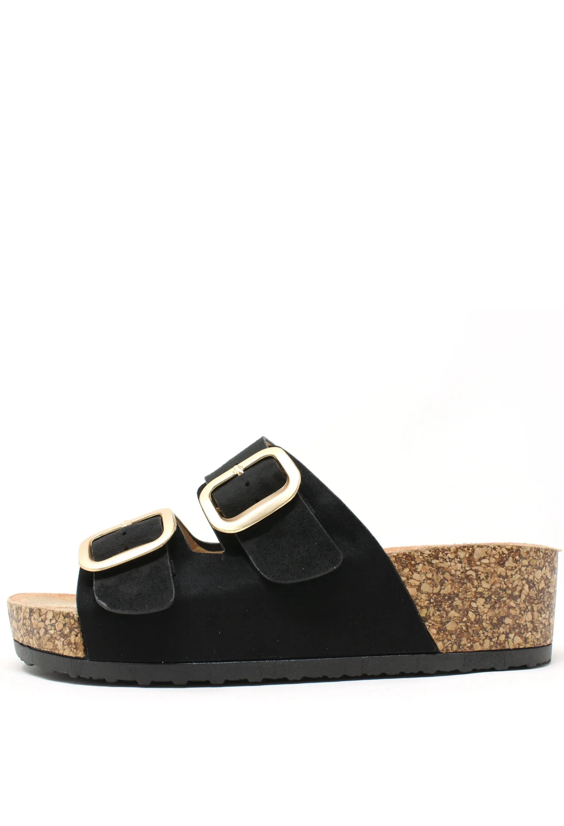 Soft Gold Buckle Sandal - Image 2