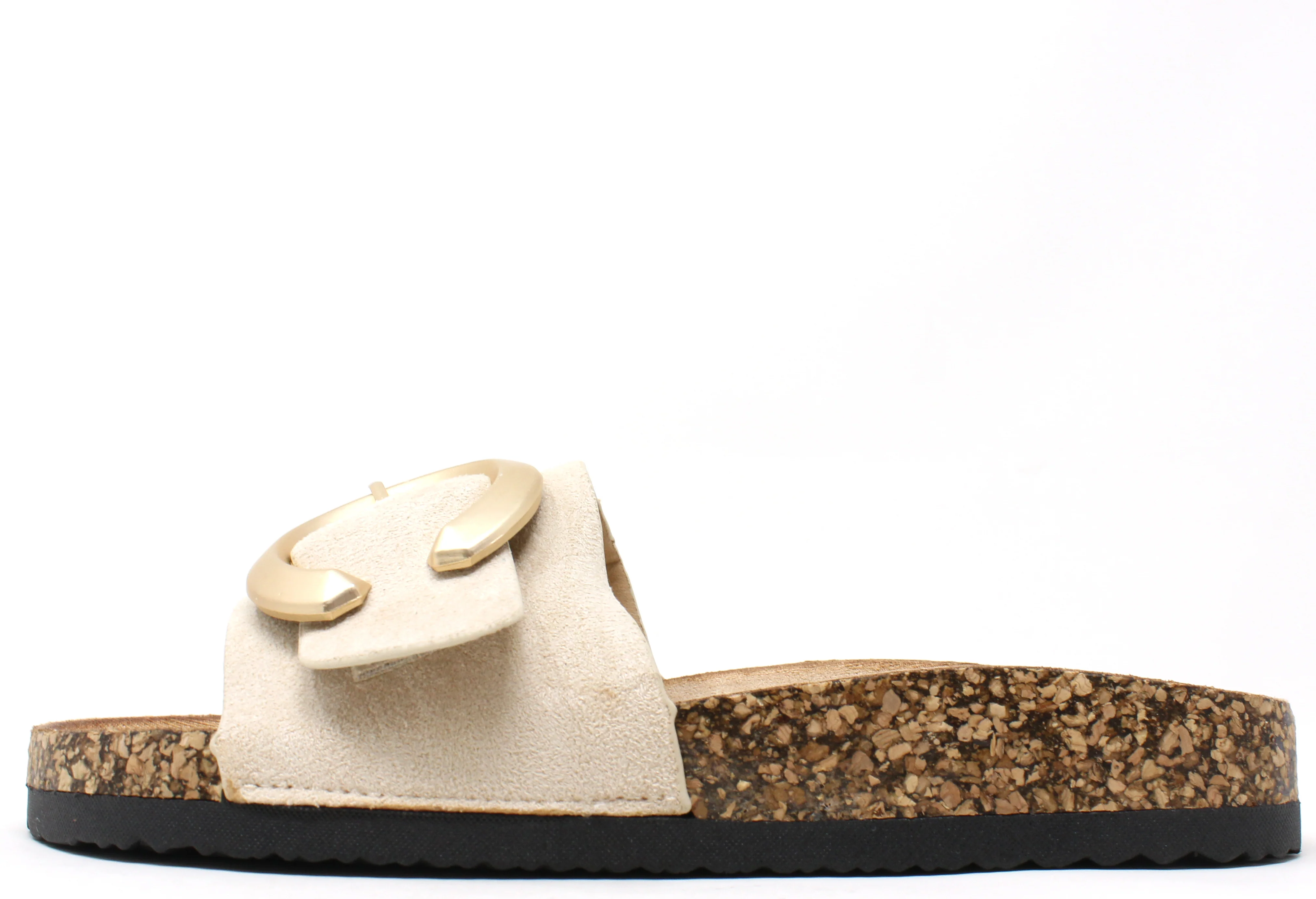 Soft Gold Buckle Slides - Image 2