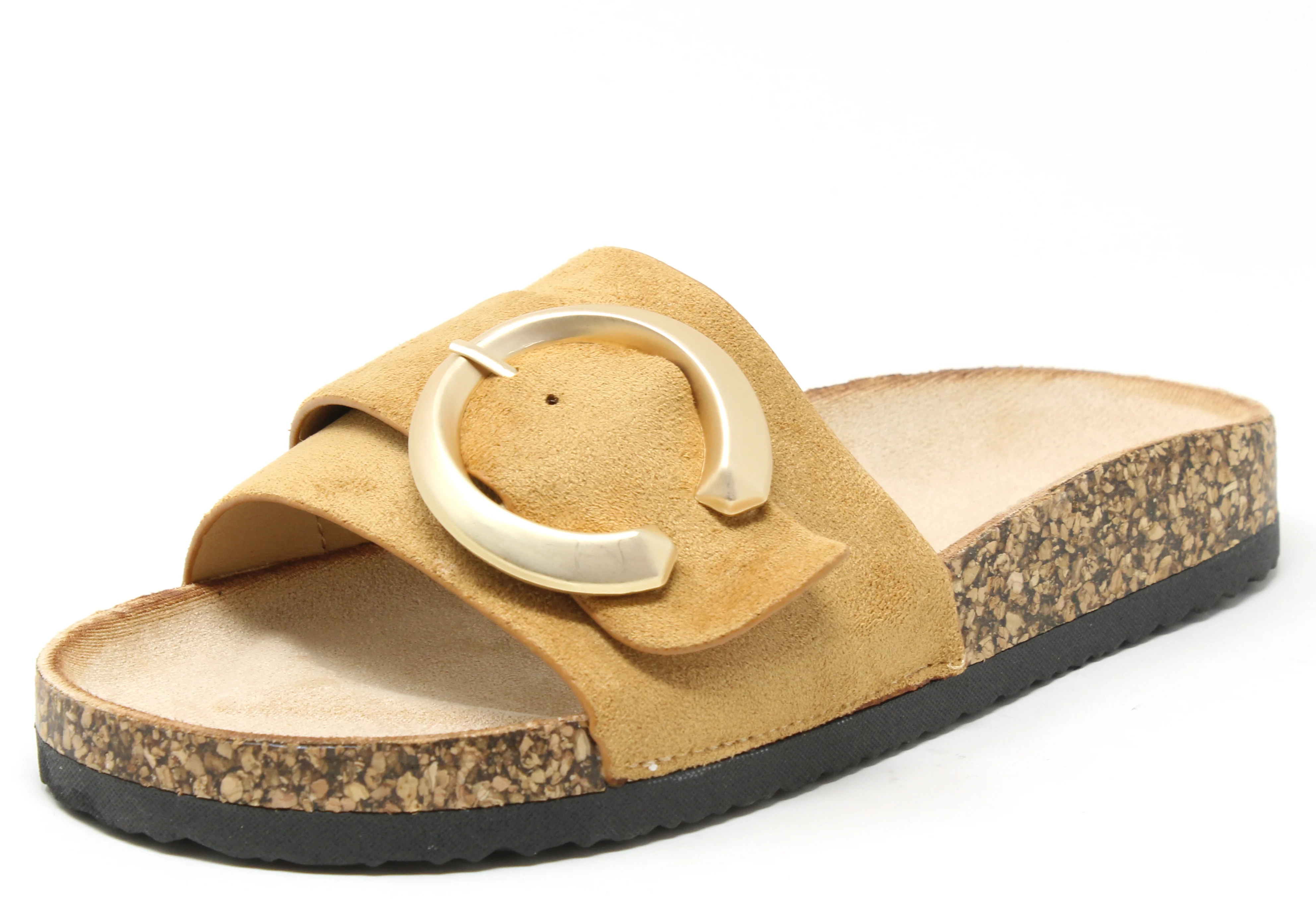 Soft Gold Buckle Slides - Image 5