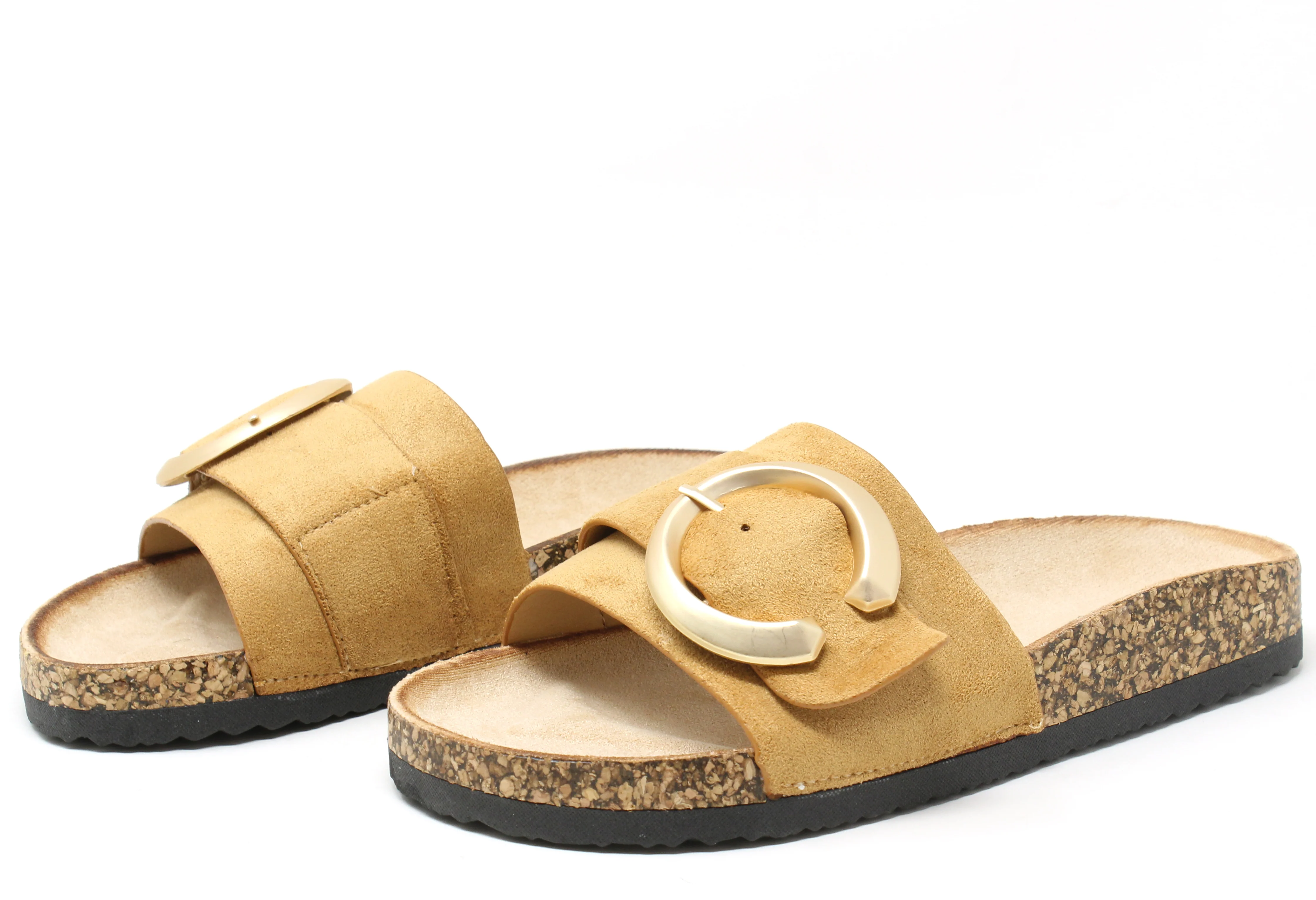 Soft Gold Buckle Slides - Image 7