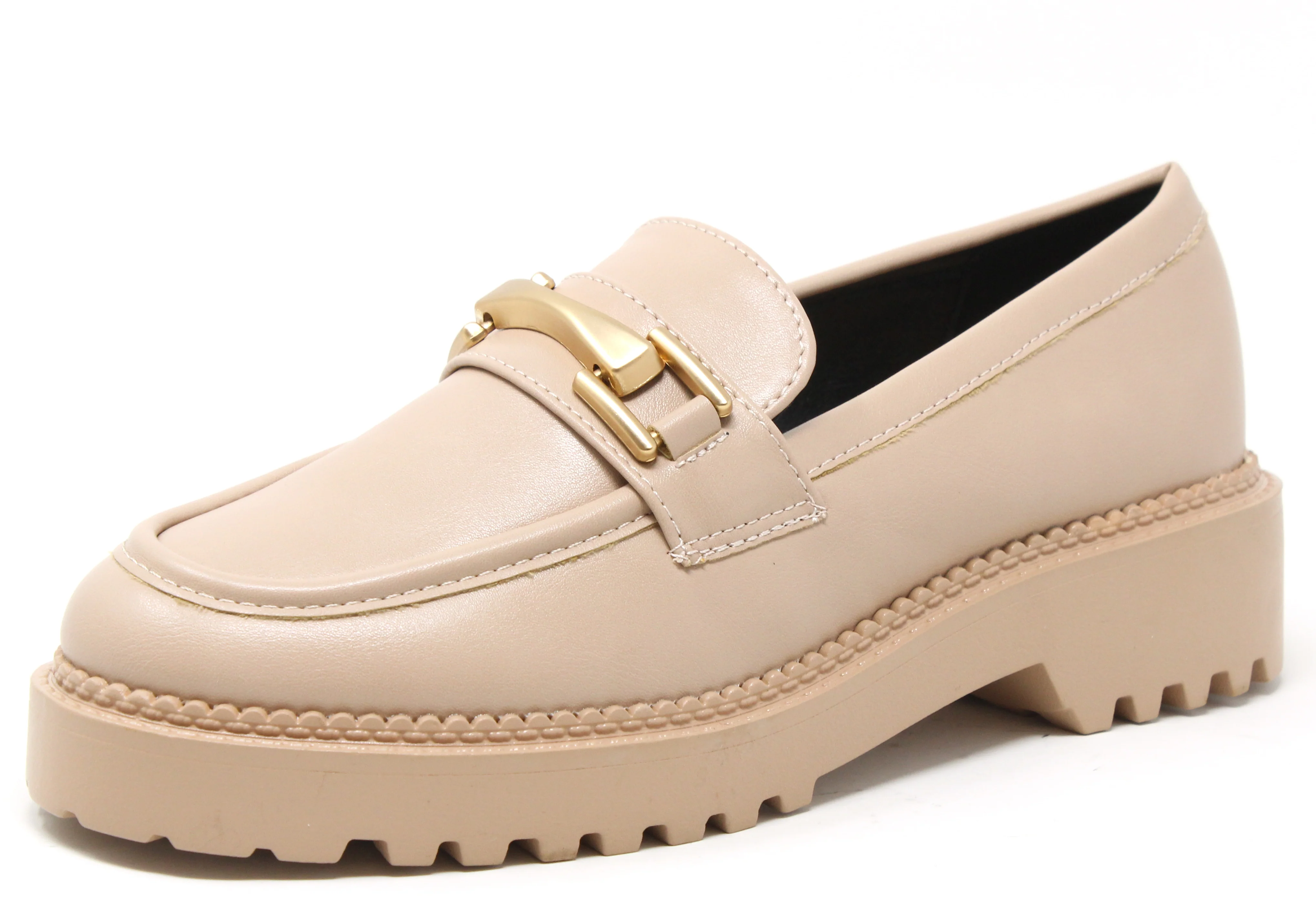 Soft Gold Buckled Loafer - Image 10