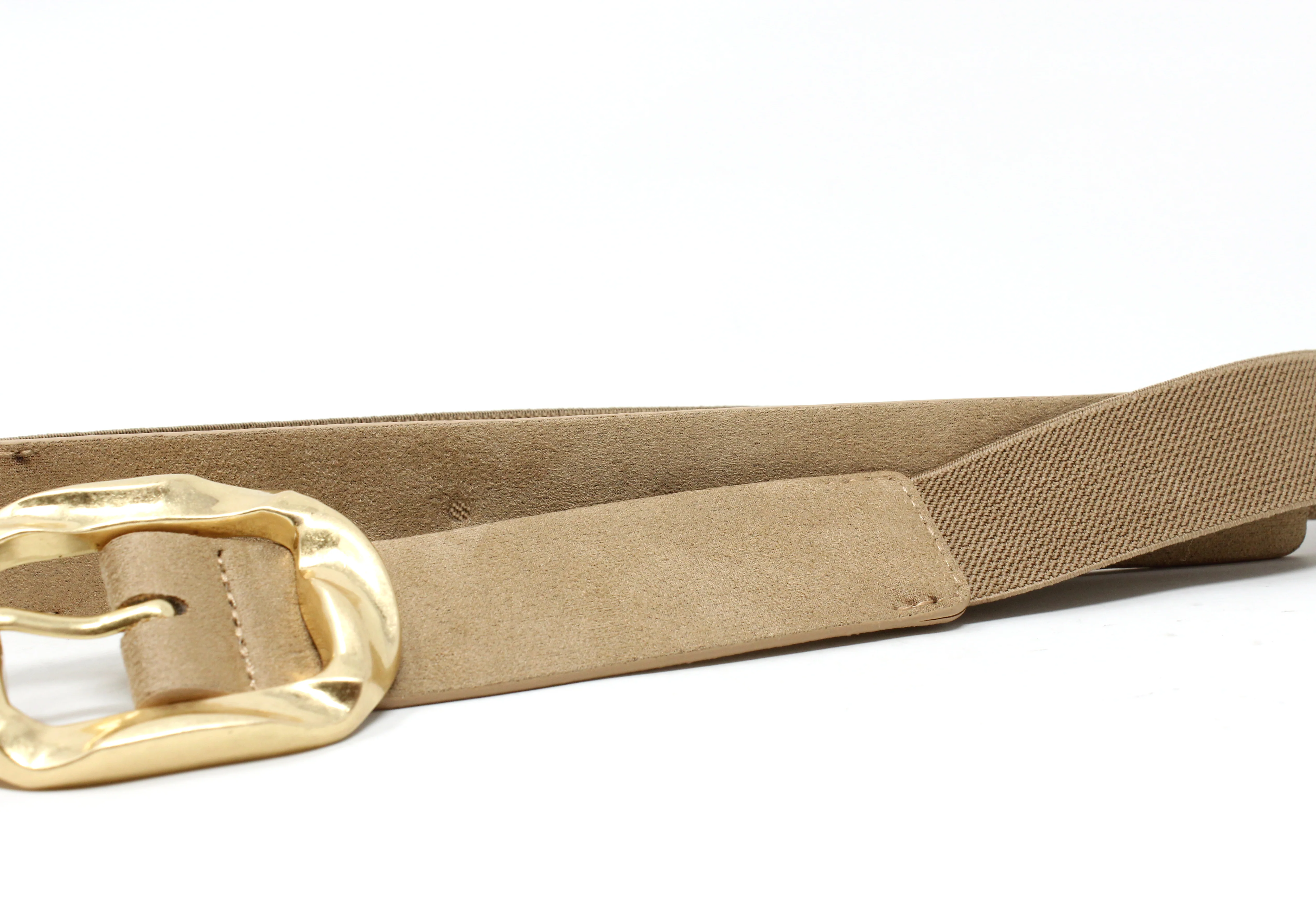 Soft Gold Elasticated Belt - Image 12