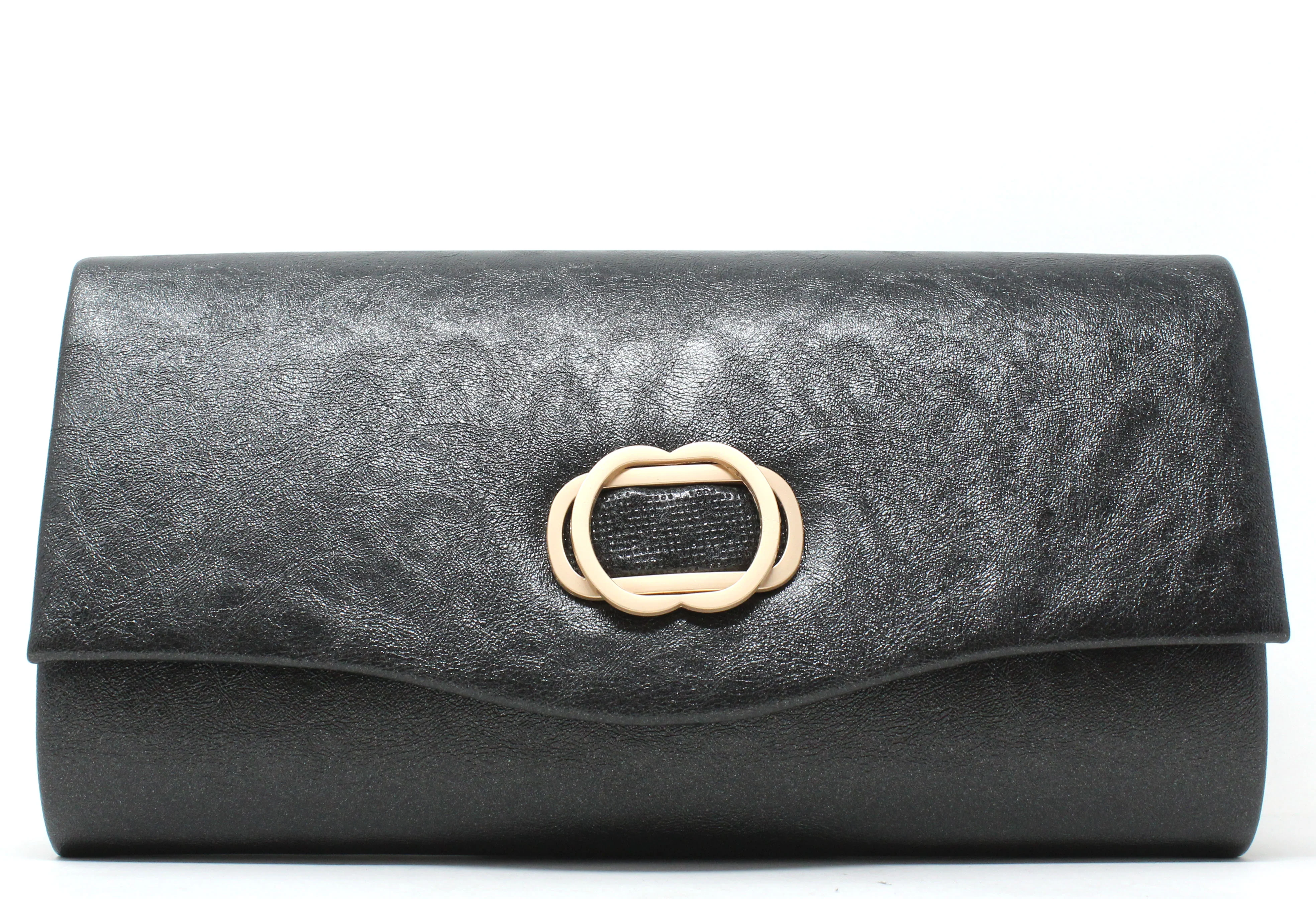 Soft Metallic Clutch Bag - Image 2