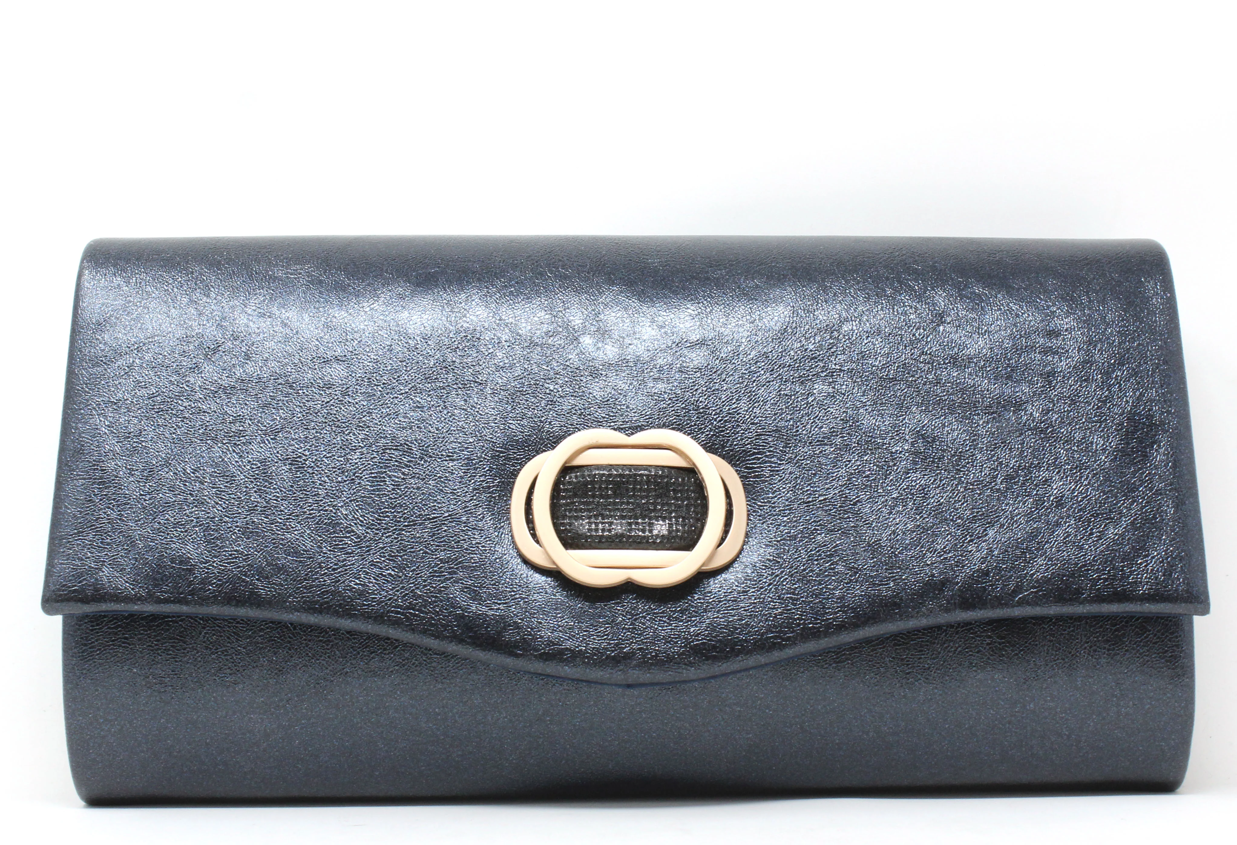 Soft Metallic Clutch Bag - Image 7