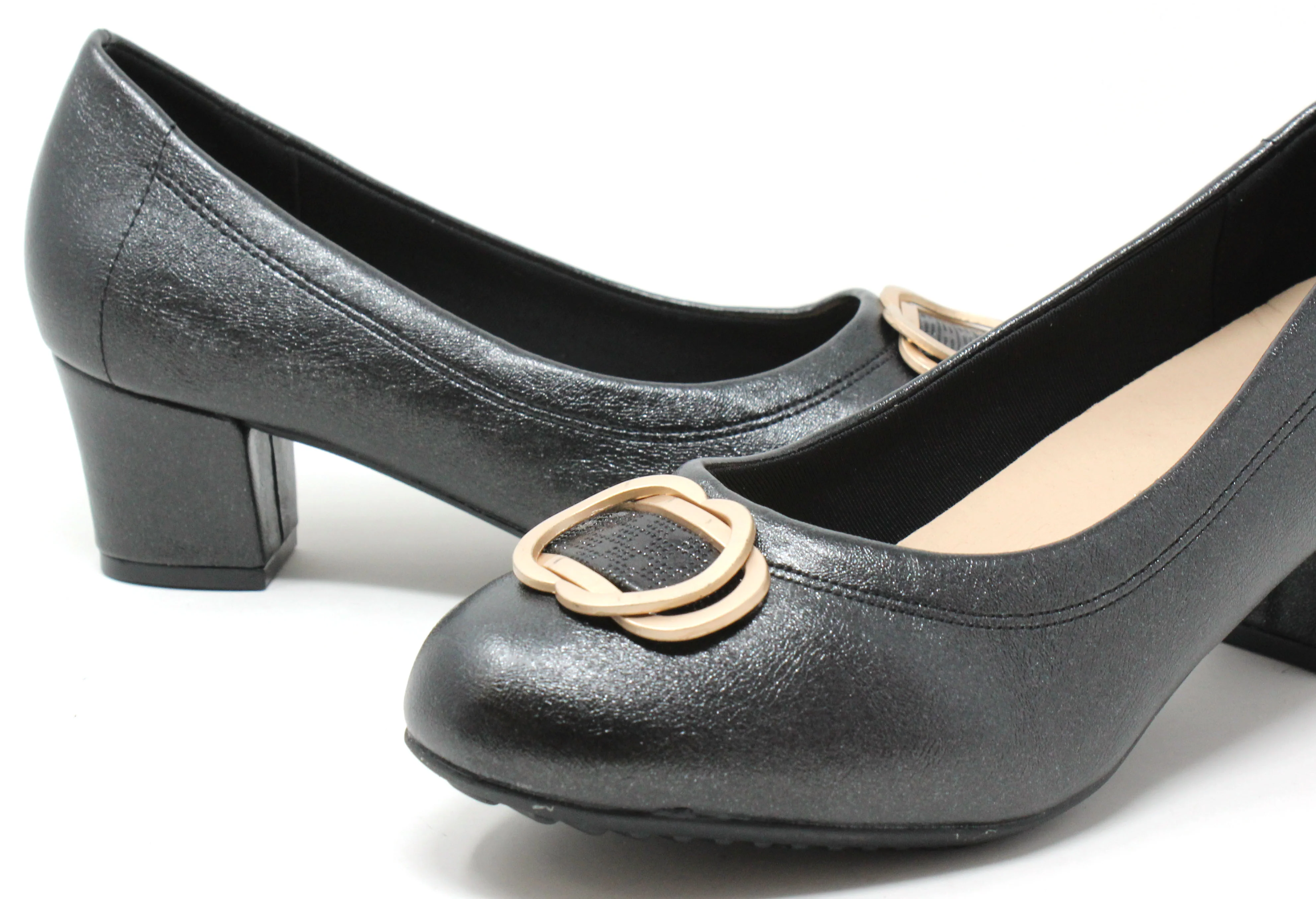 Soft Metallic Heel - Image 4