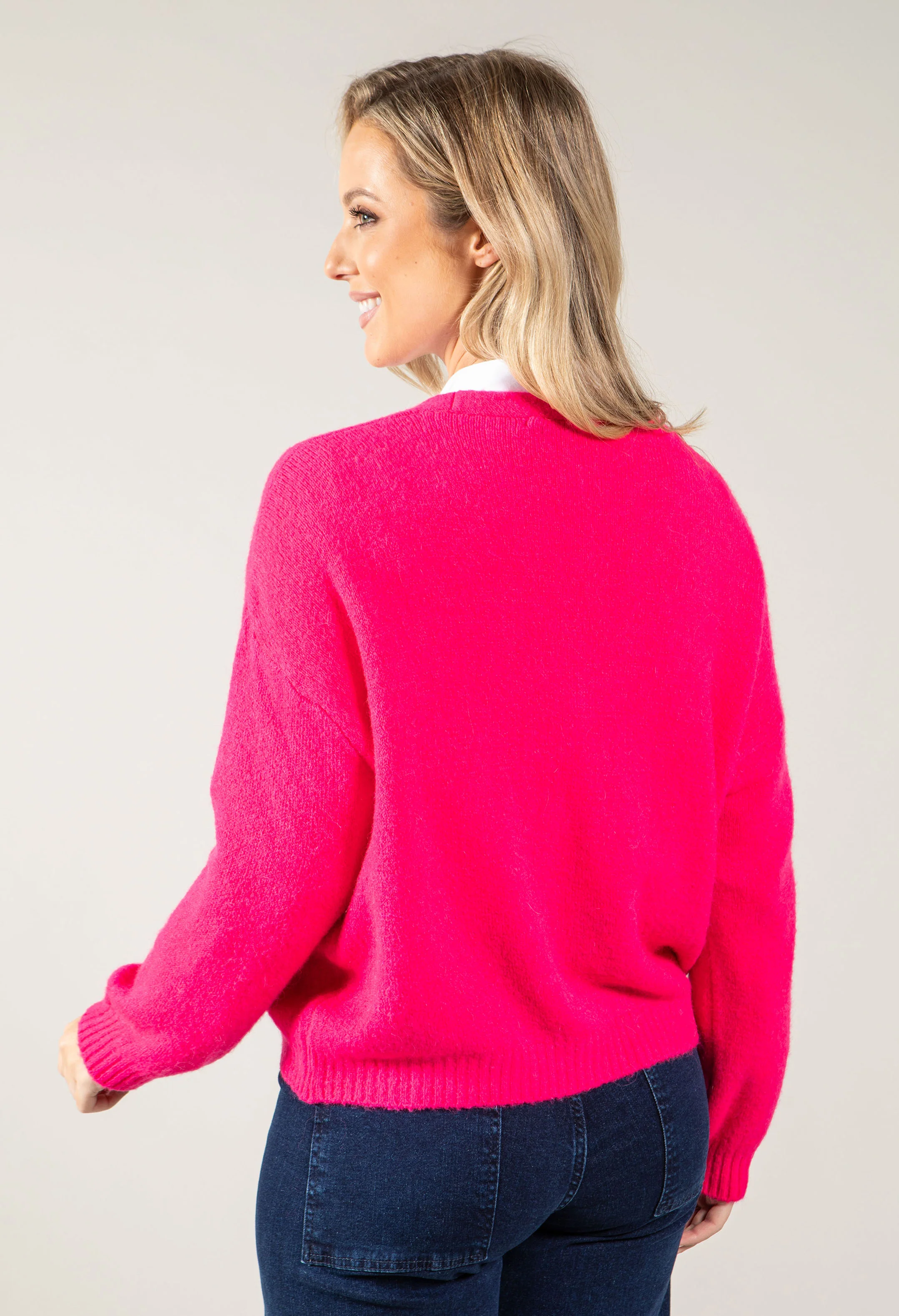 Soft Touch V-Neck Cardigan - Image 17