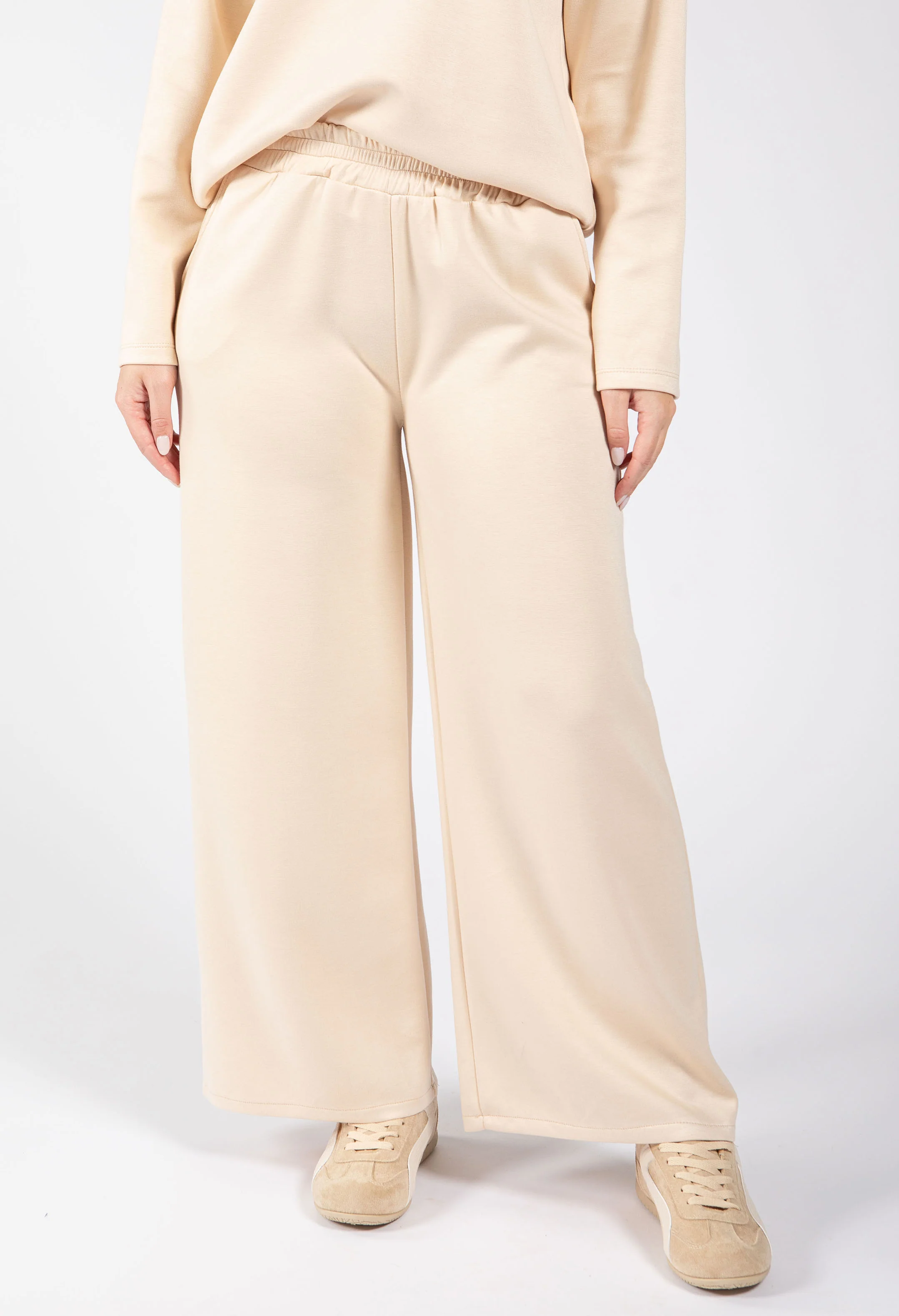 Soft Touch Wide Leg Joggers - Image 3