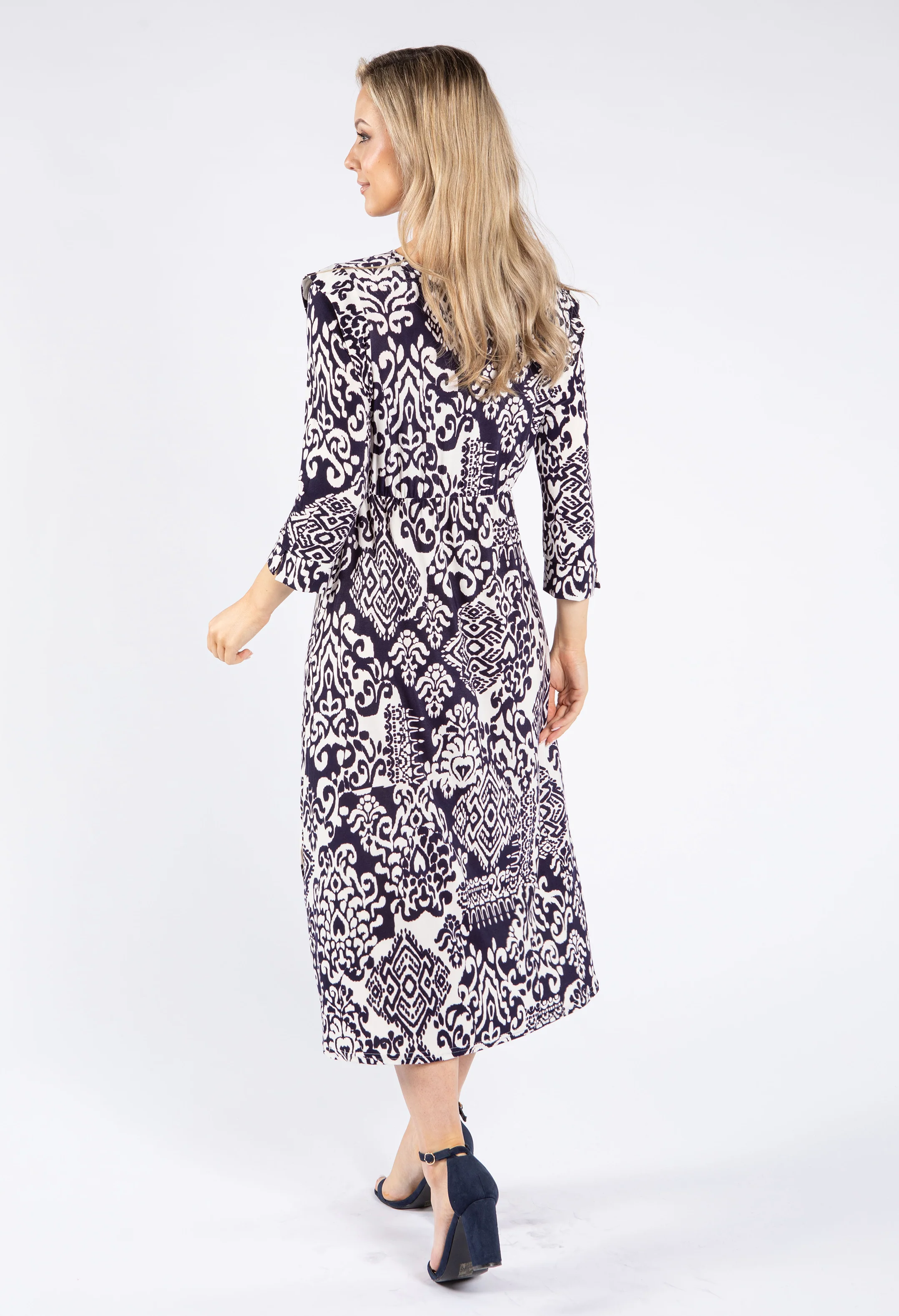 Soft Touch Wrap Bodice Dress - Image 4