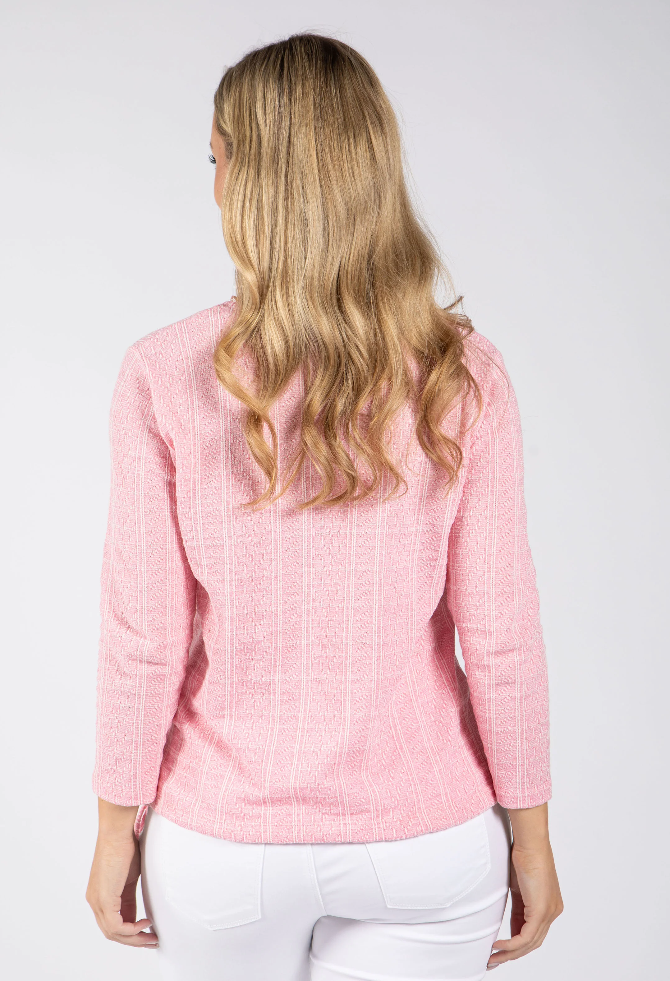 Sol V-Neck Fine Knit Top - Image 4