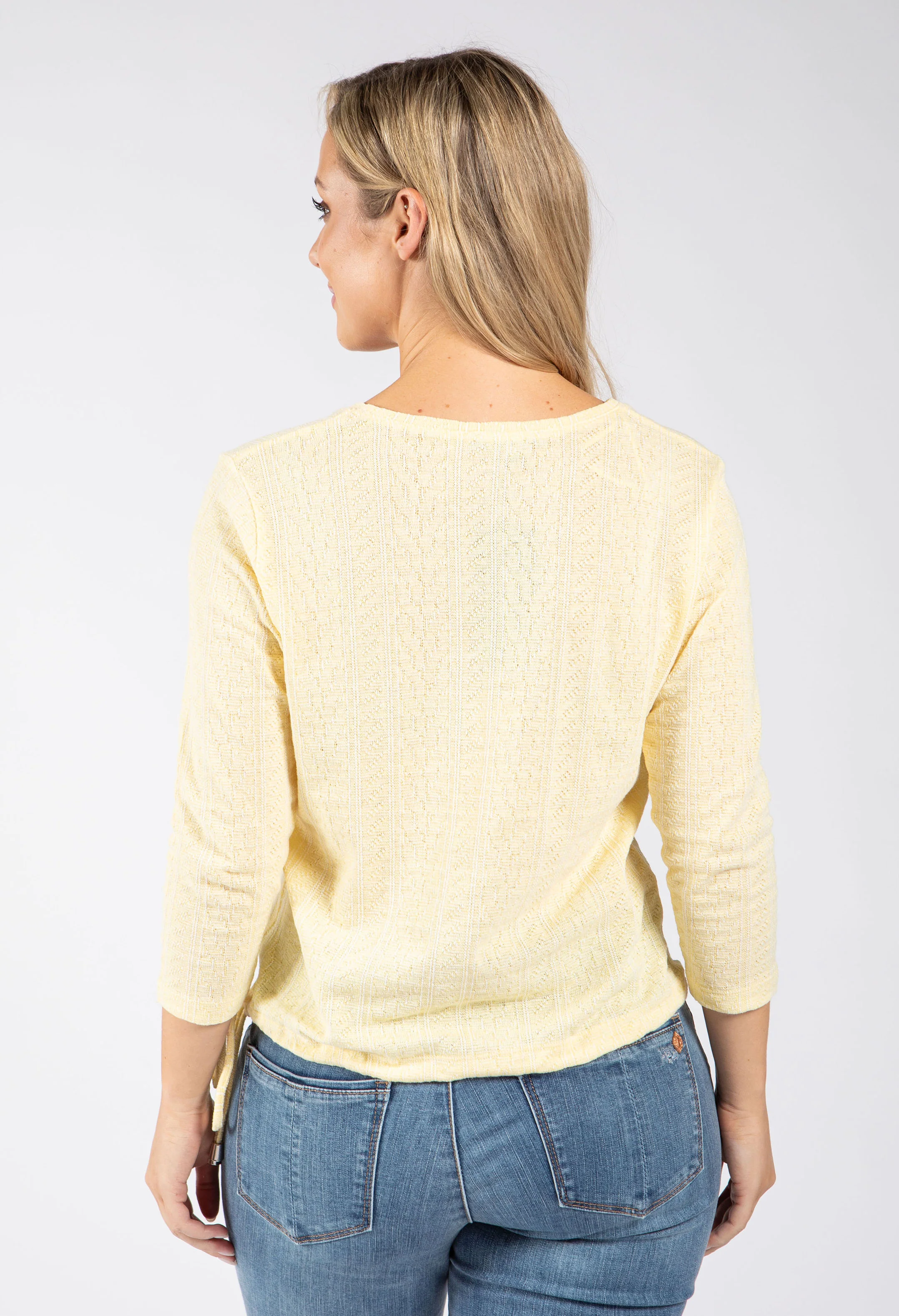 Sol V-Neck Fine Knit Top - Image 8