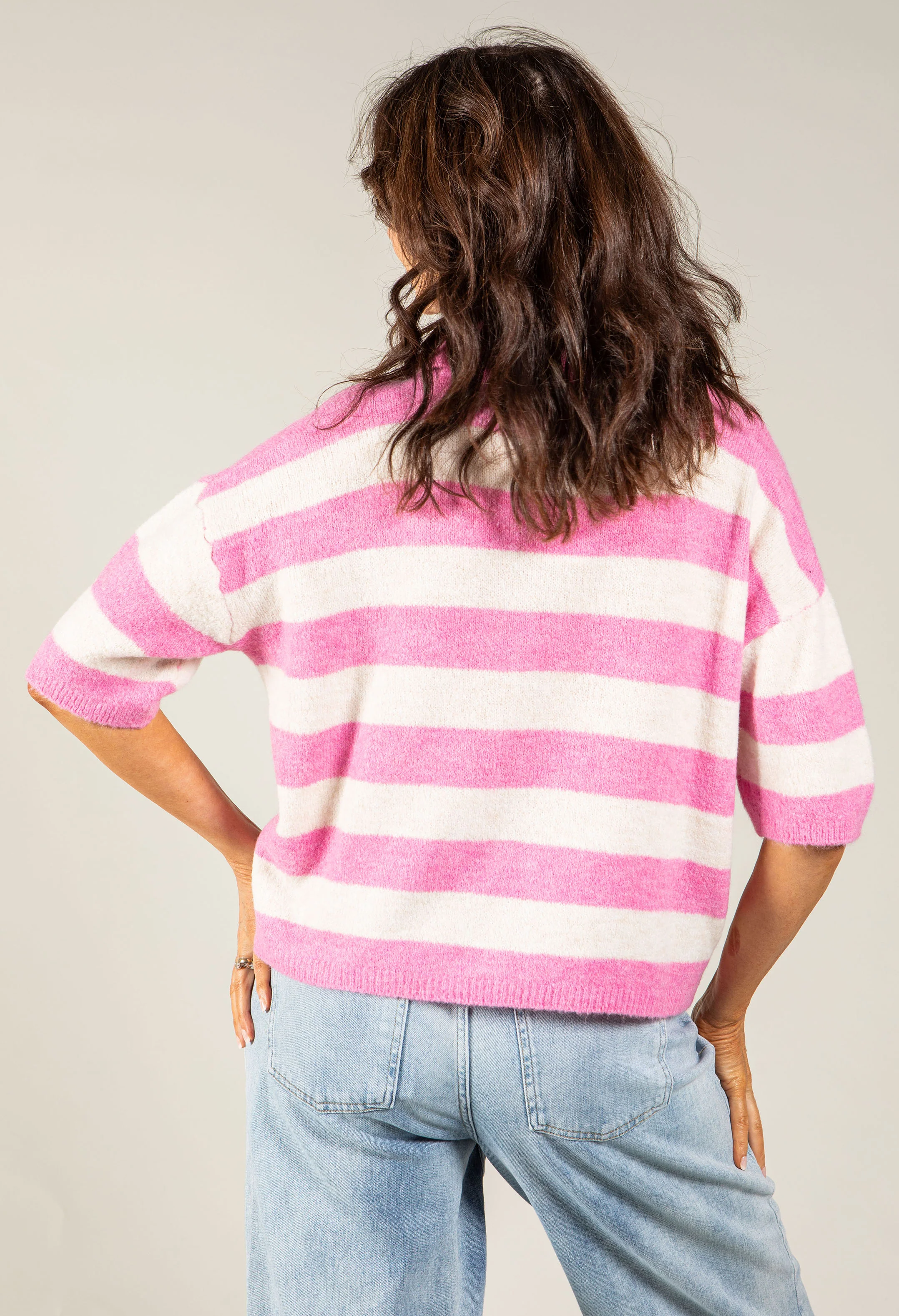 Sophia Striped Knit Cardigan - Image 6
