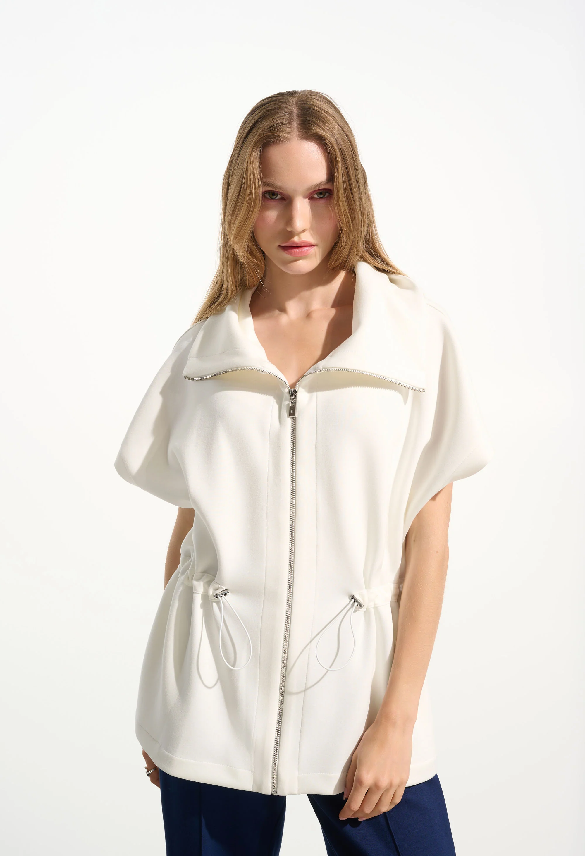 Sporty Hip-length Jacket