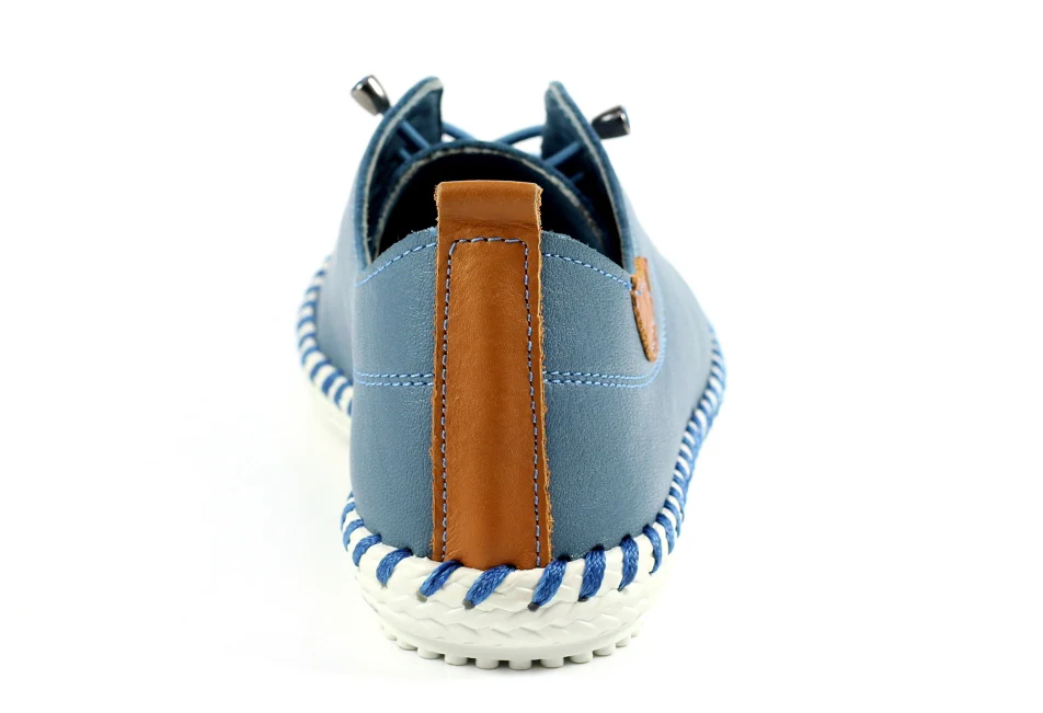 St Ives Leather Plimsoll - Image 7