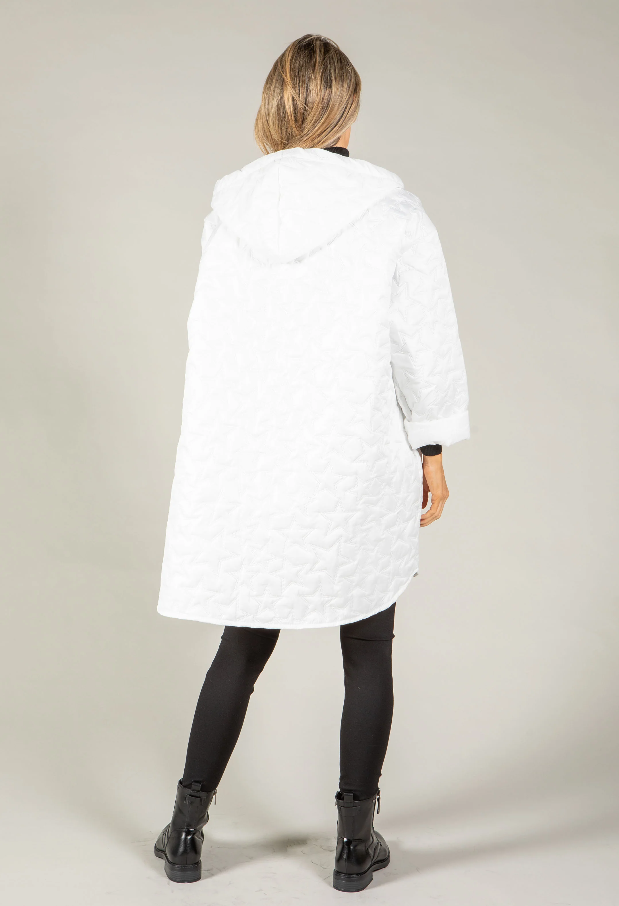 Star Quilted Coat - Image 9