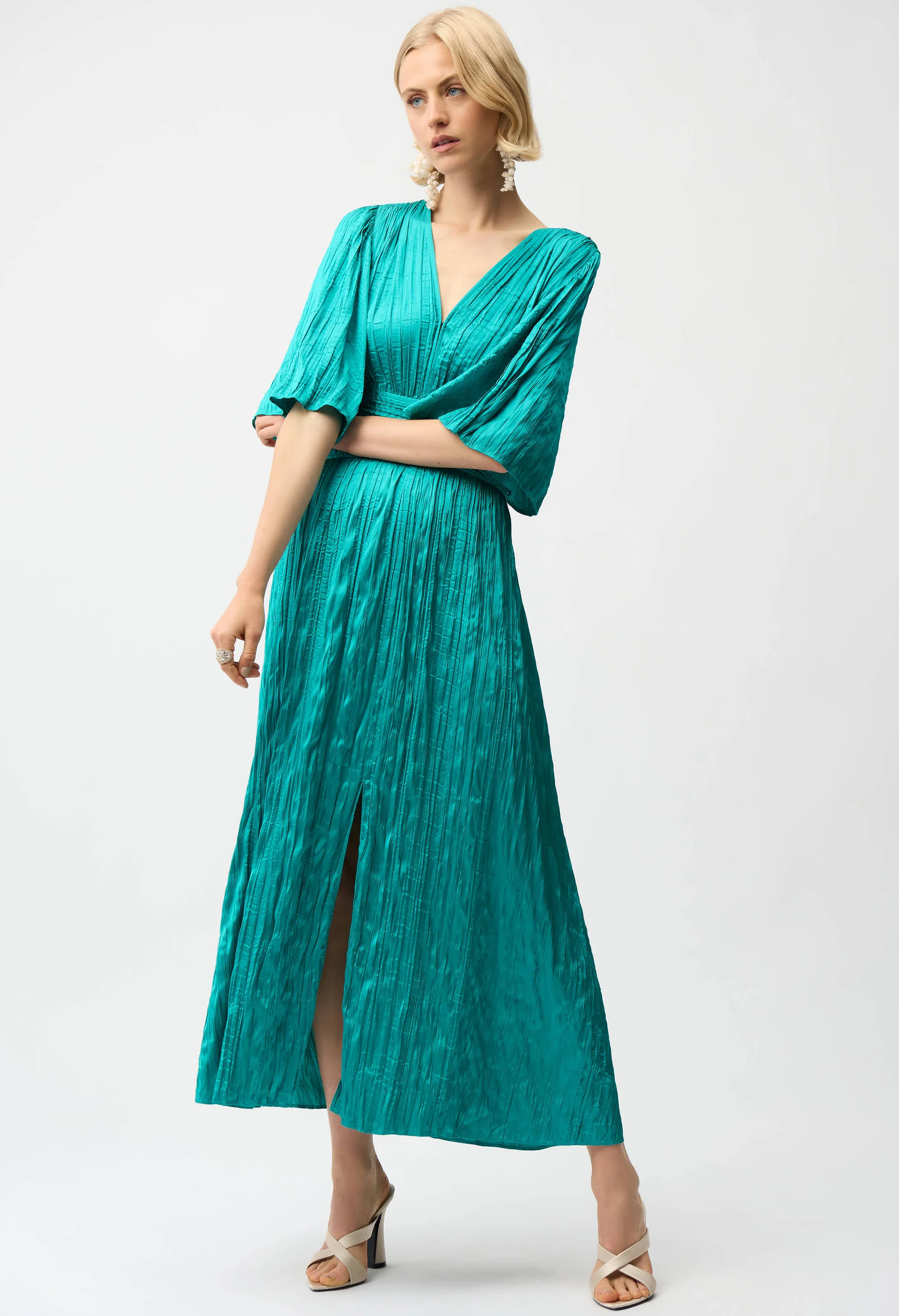 Statement Wrap Dress - Image 4