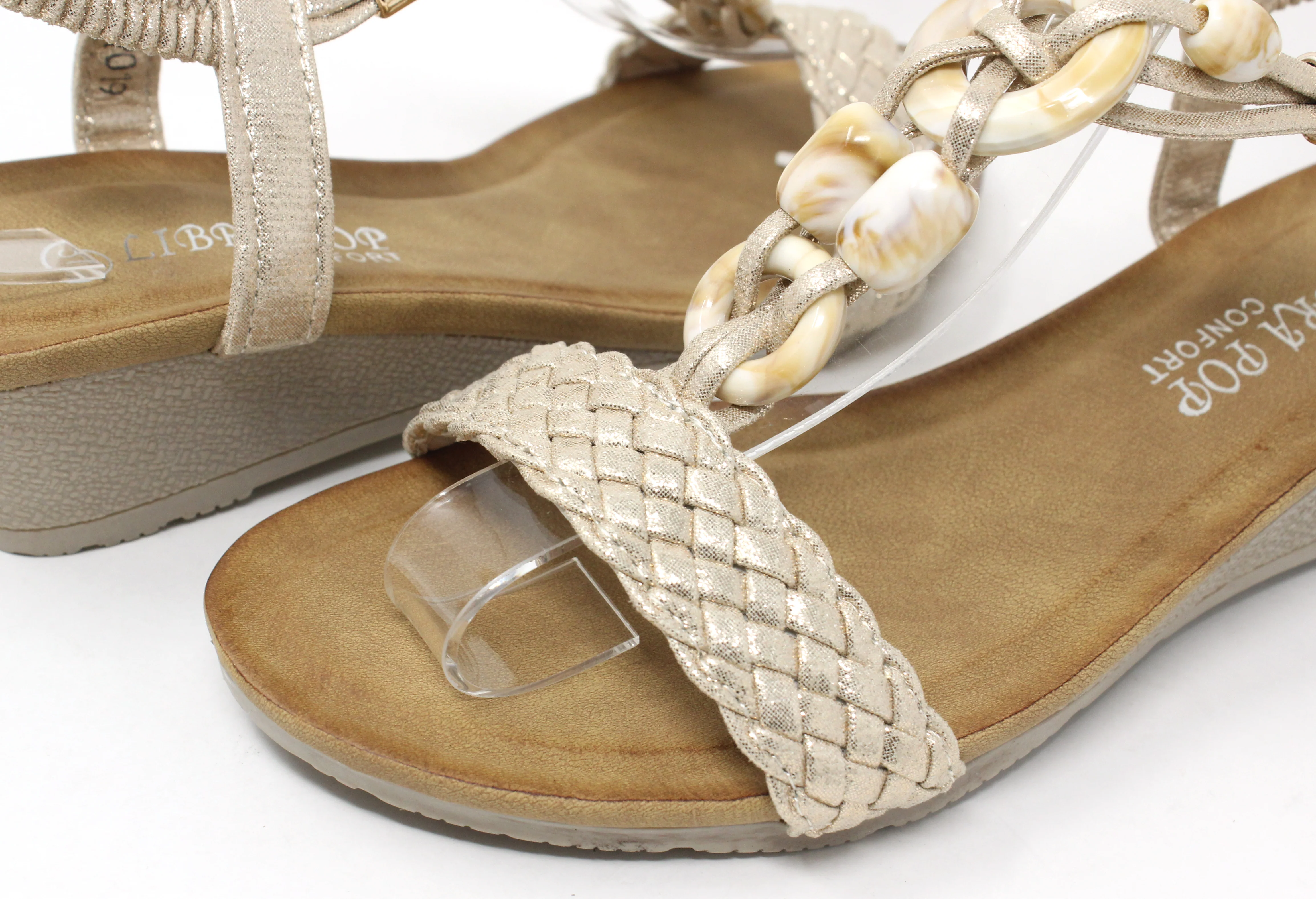 Stone Beaded Wedge - Image 4