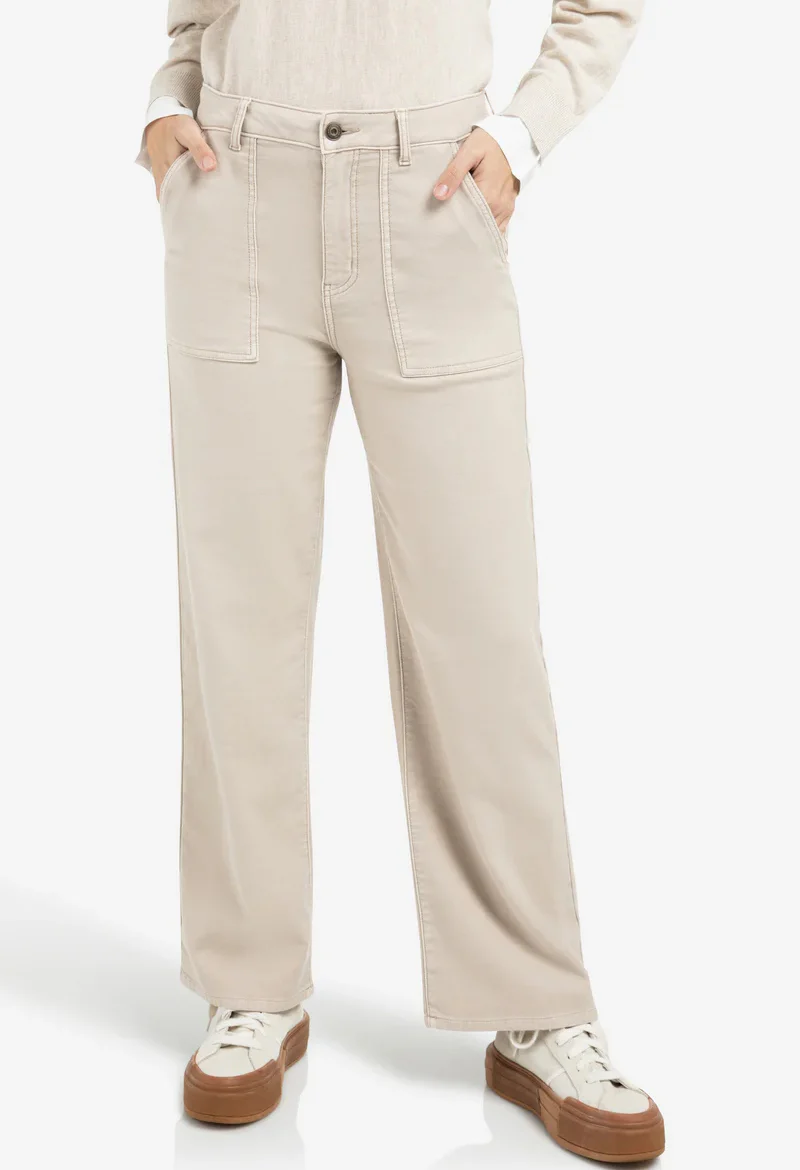 Straight Leg Cargo Trousers - Image 2