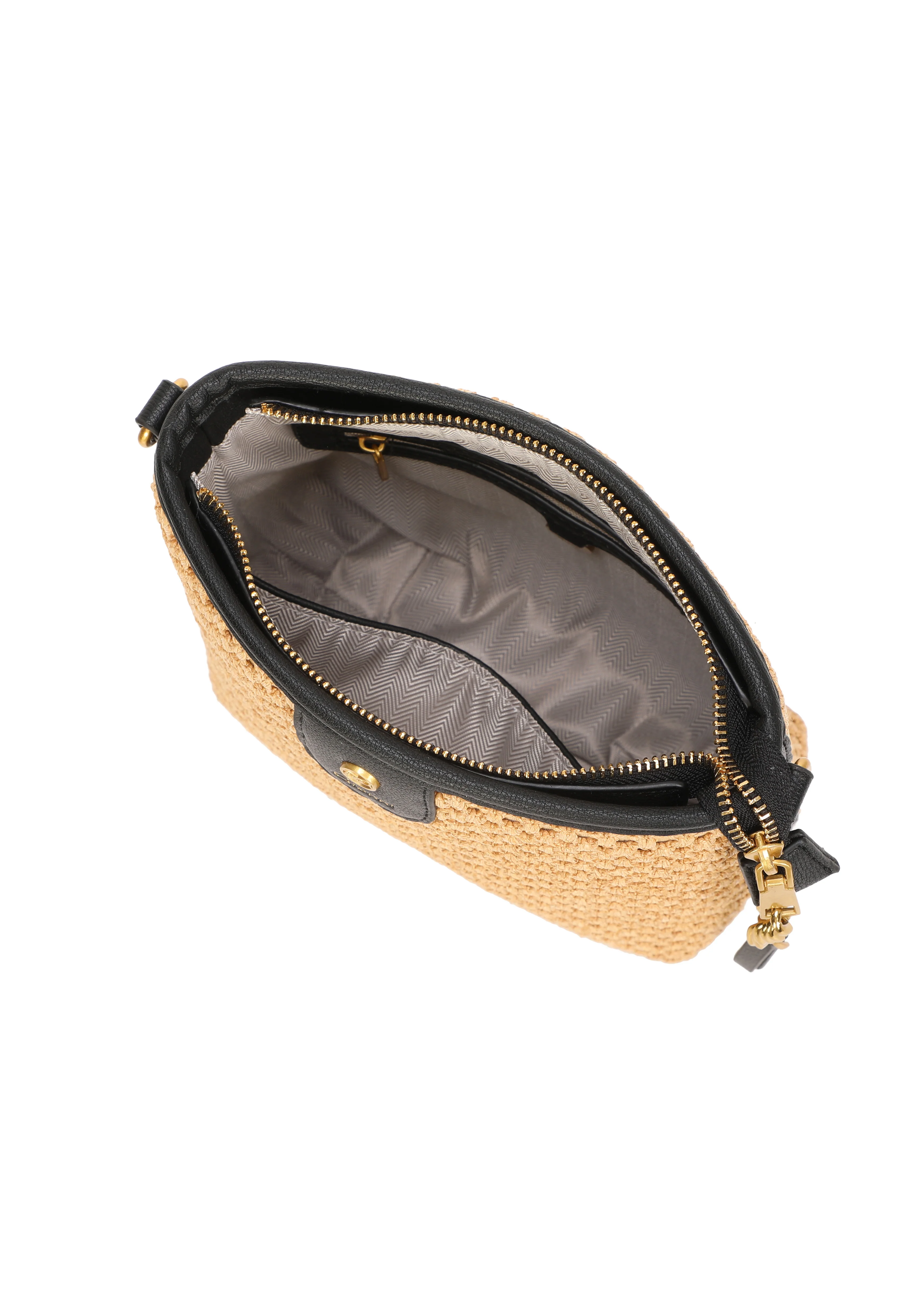Straw Crossbody Bag - Image 4