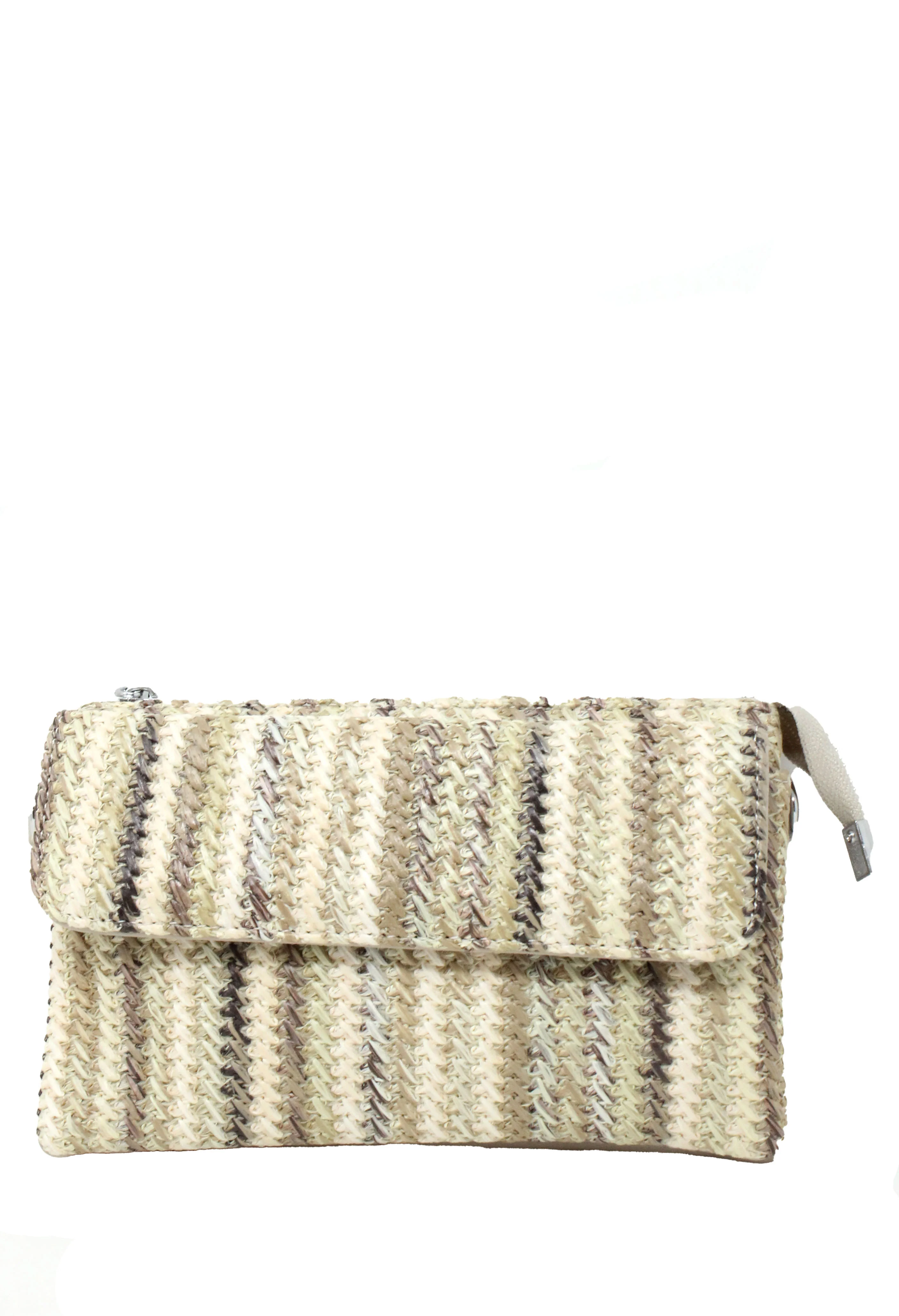 Straw Striped Mini Crossbody Bag - Image 27