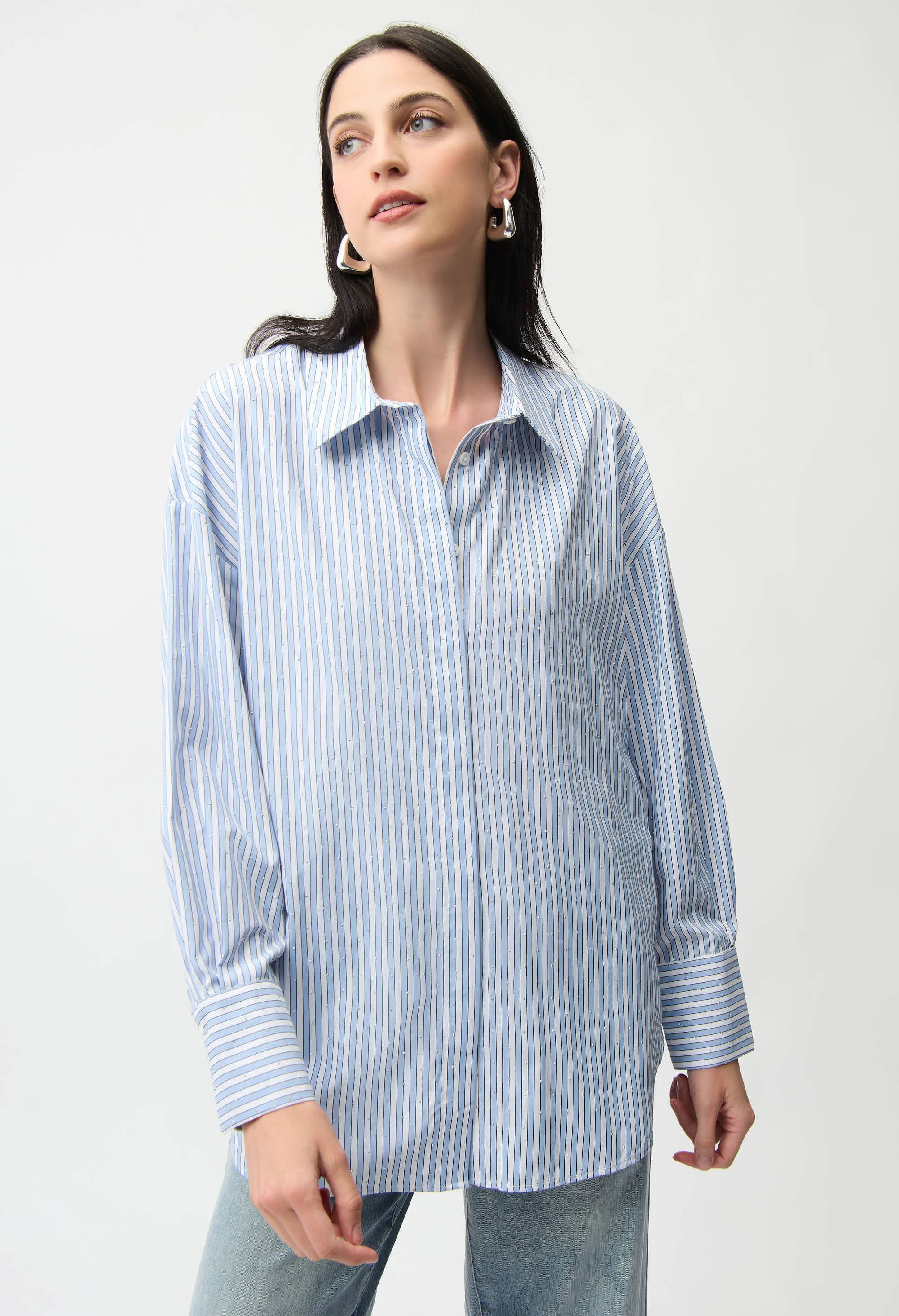 Striped Casual Button Shirt - Image 3