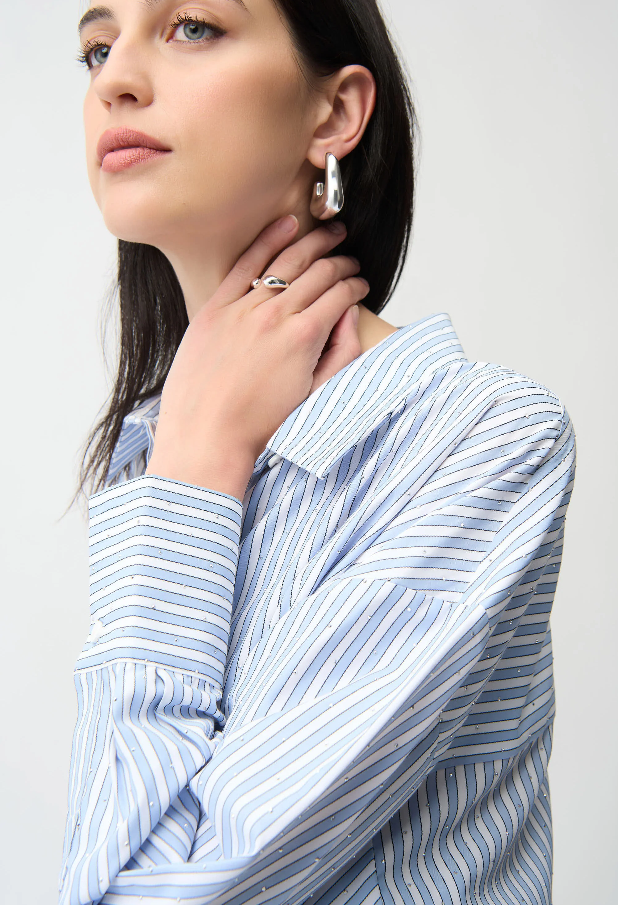 Striped Casual Button Shirt - Image 5