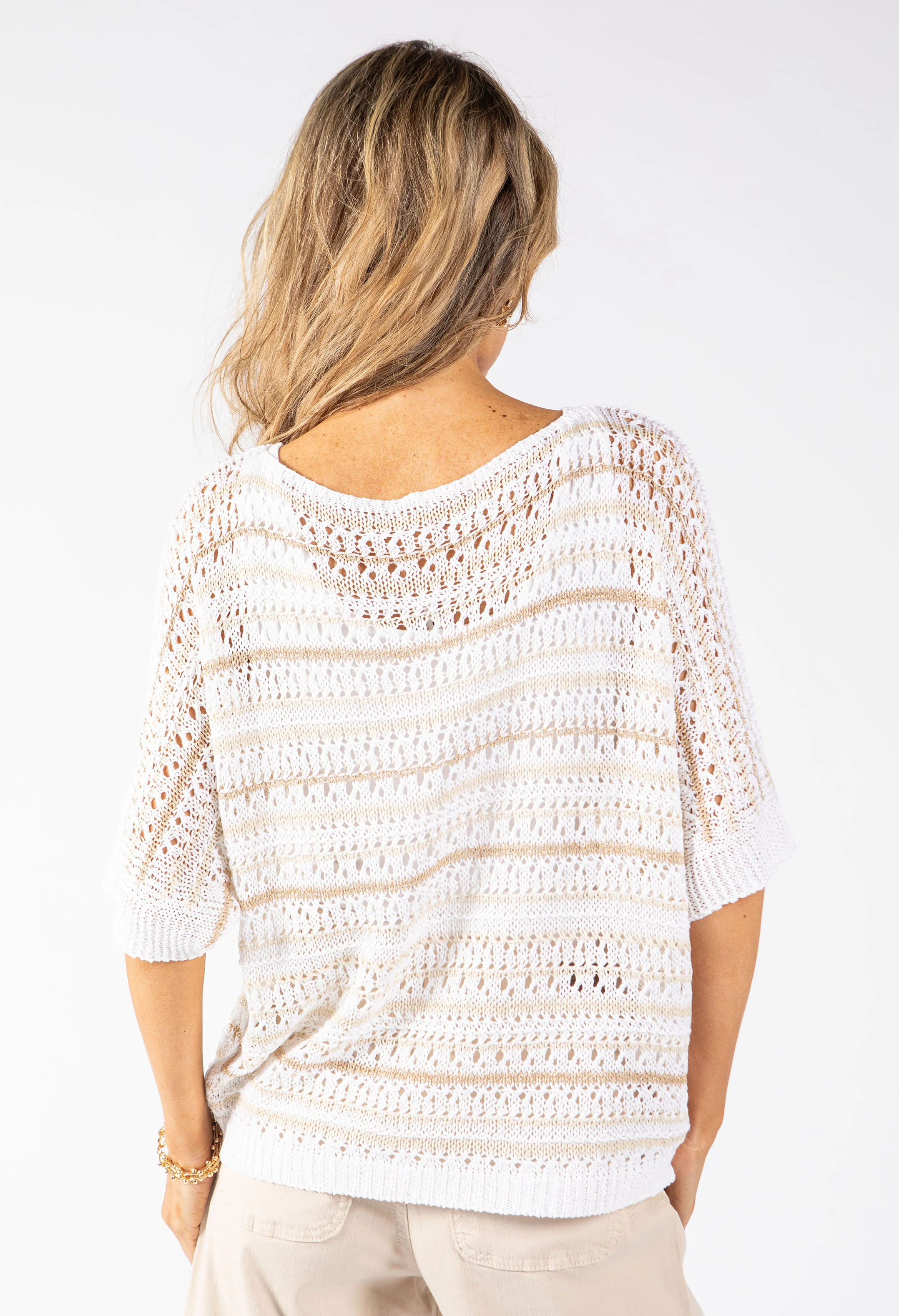 Striped Knit Jumper - Image 5