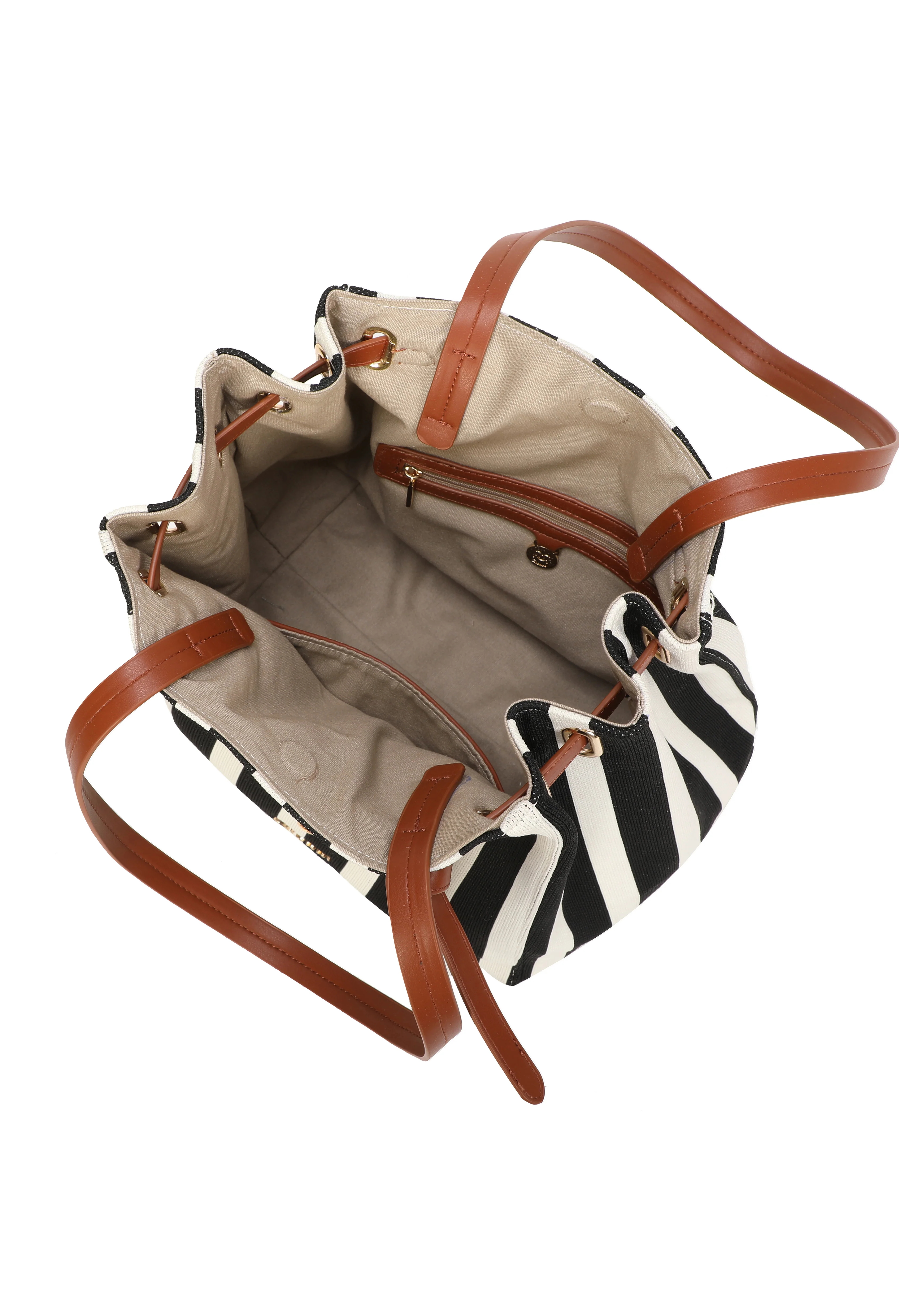 Striped Shopper Bag - Image 13