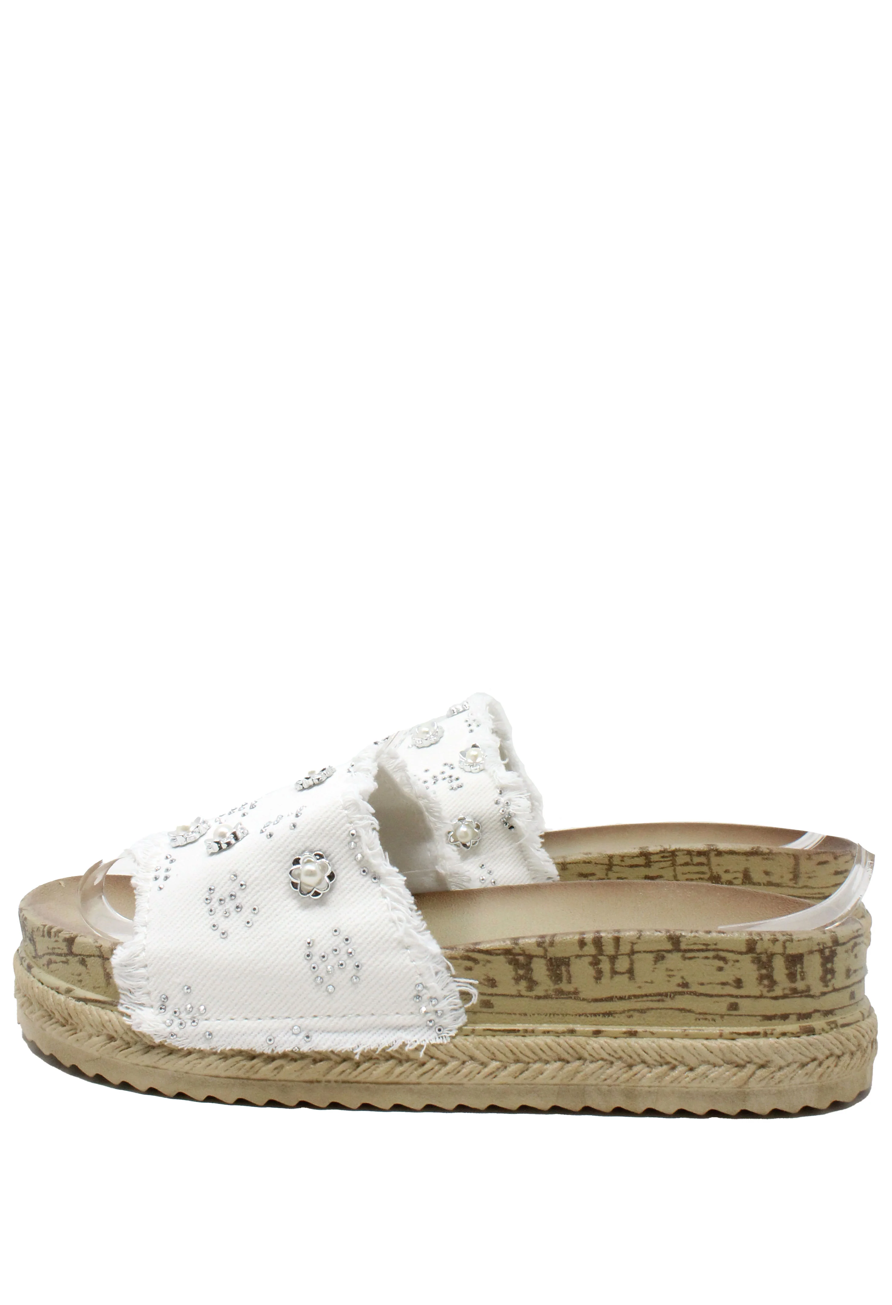 Studded Denim Slide - Image 19