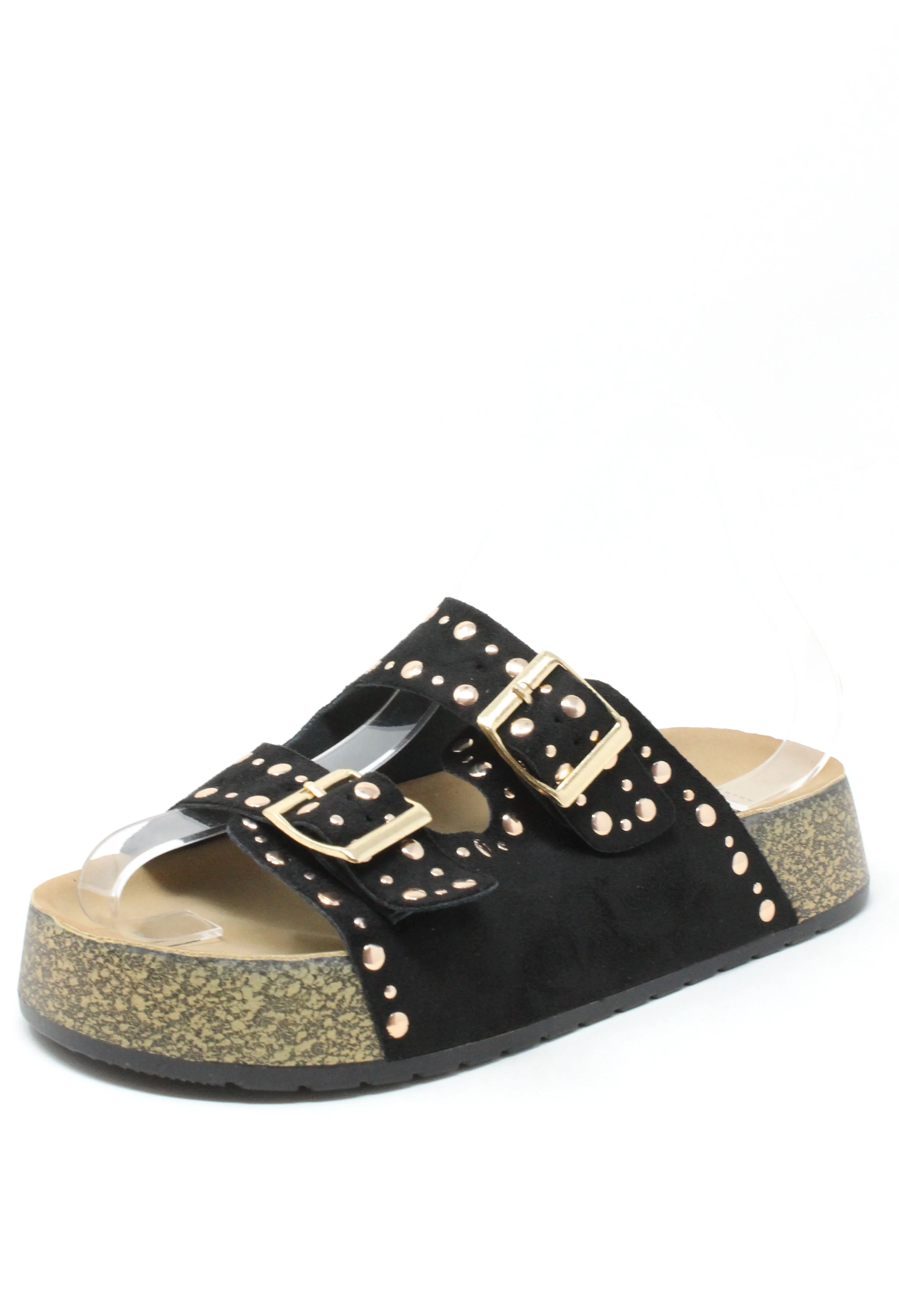 Studded Double Strap Sandals - Image 3