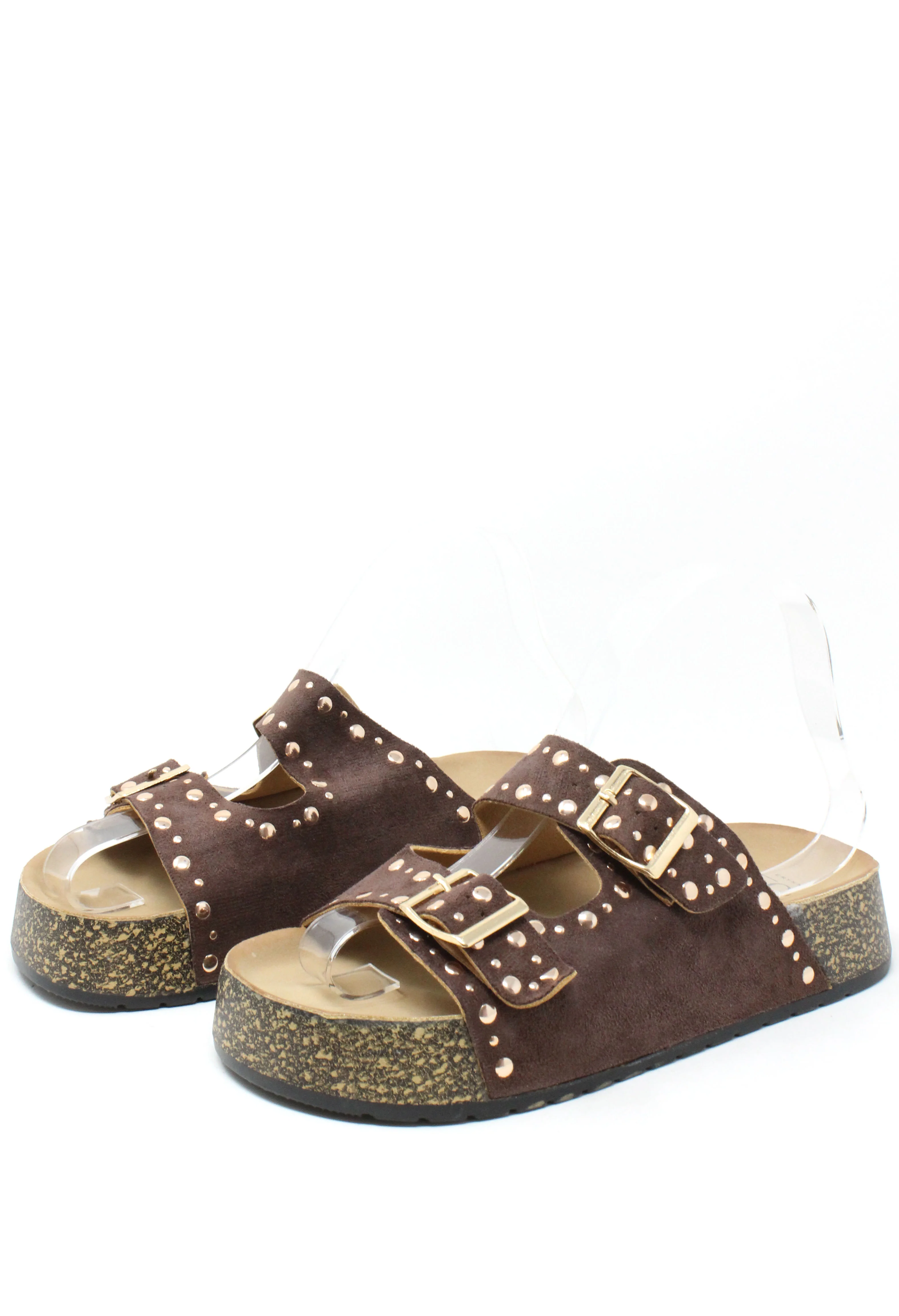Studded Double Strap Sandals - Image 9