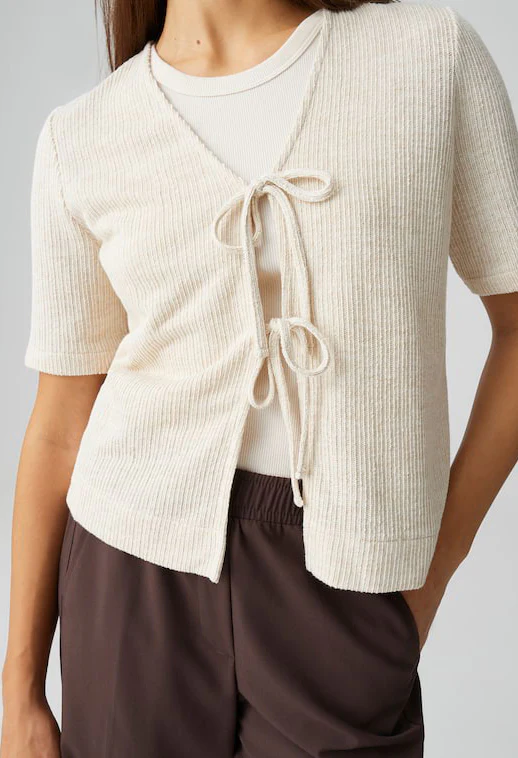 Sudonna Ribbed cardi - Image 5