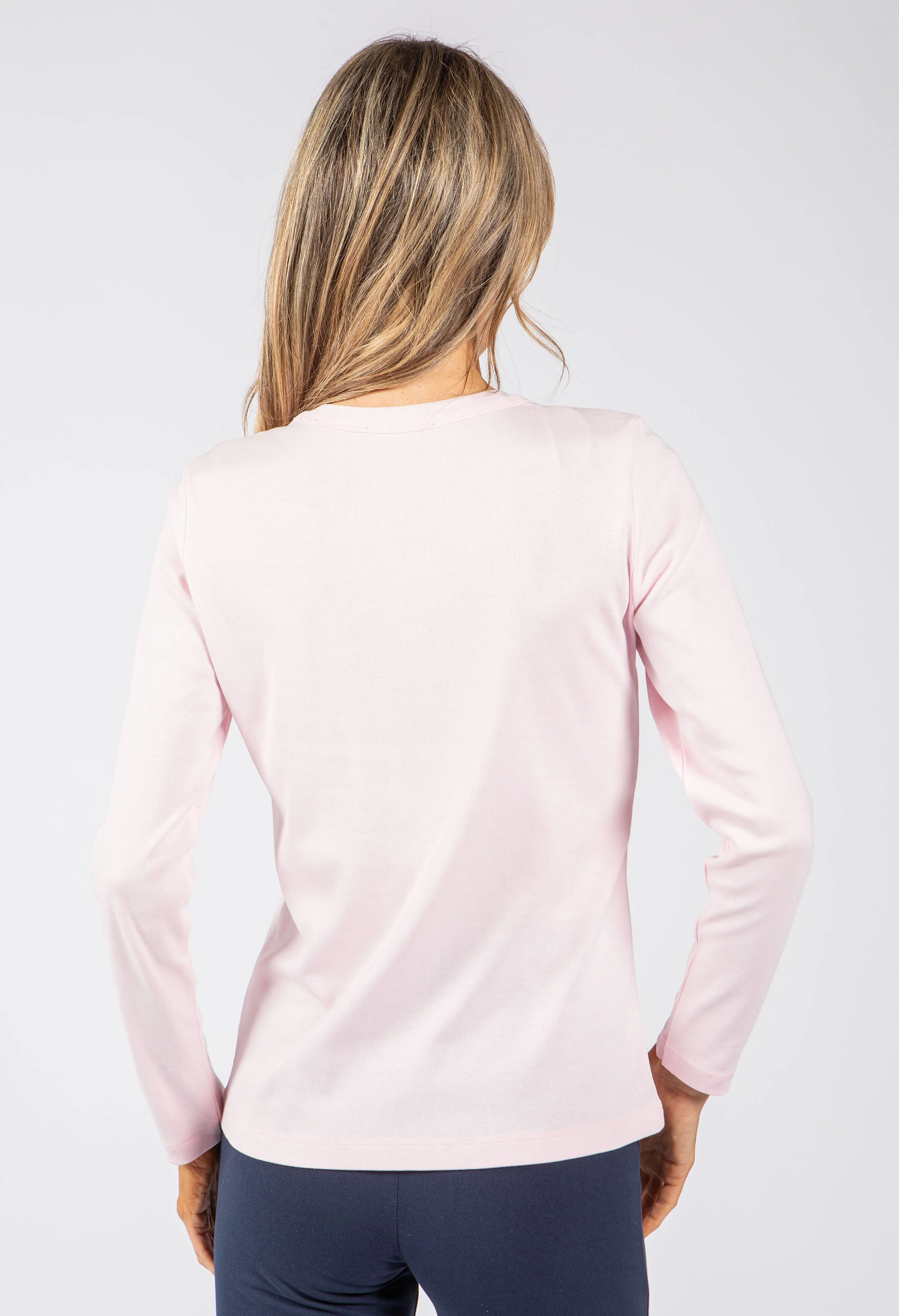 Suzy Long Sleeve Cotton Top - Image 8