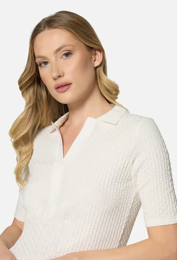 Textured Polo Shirt - Image 4